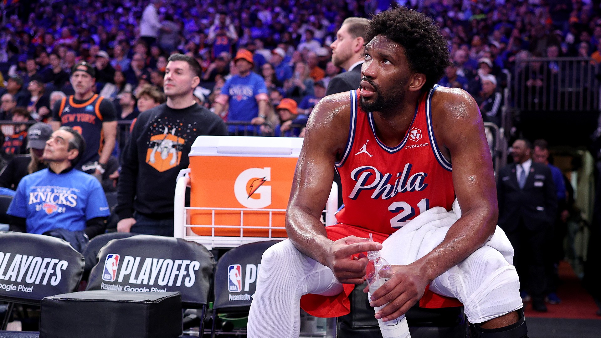 Sixers hopeful after Embiid scare