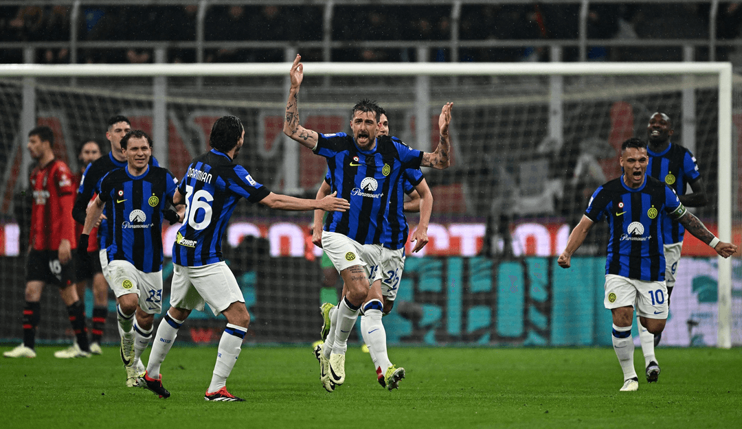 إنتر يتخطّى ميلان ويتوّج بطلاً