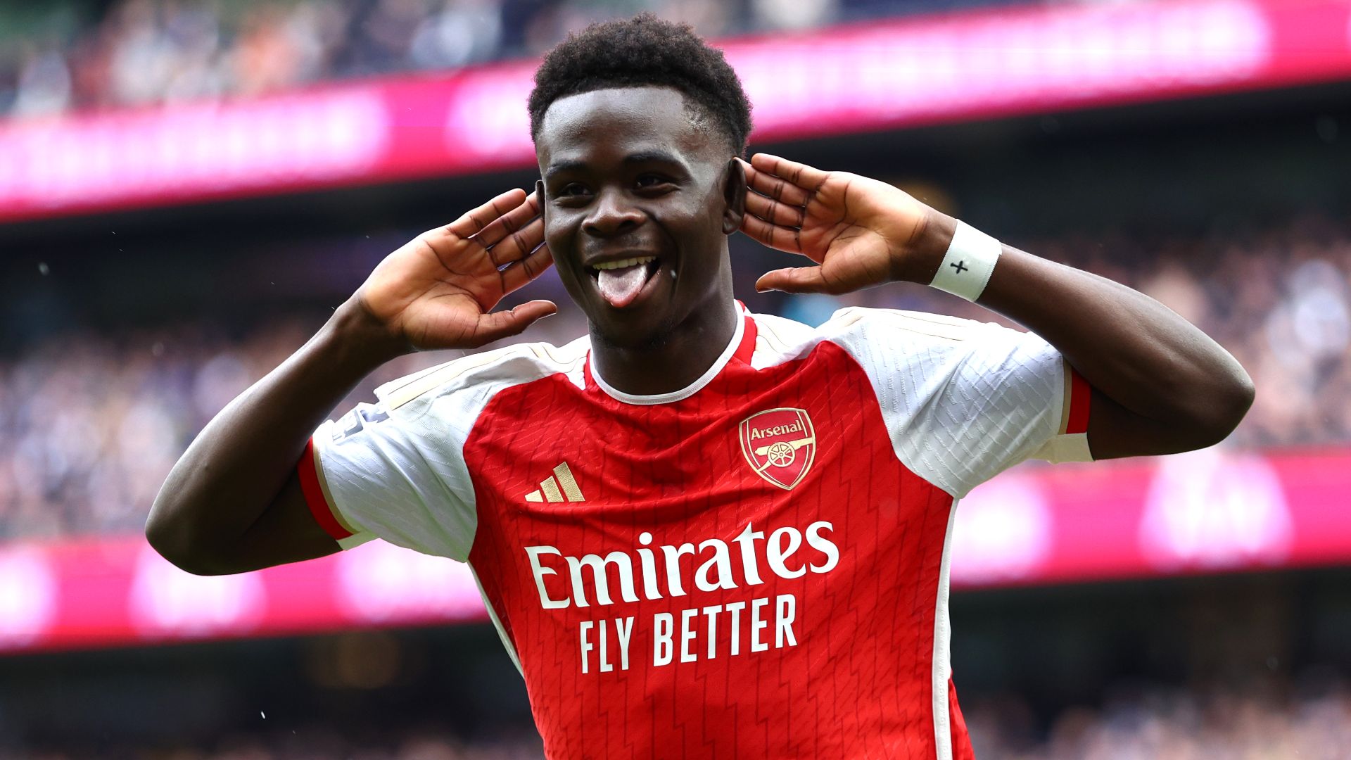 Saka salutes Arsenal win over Spurs