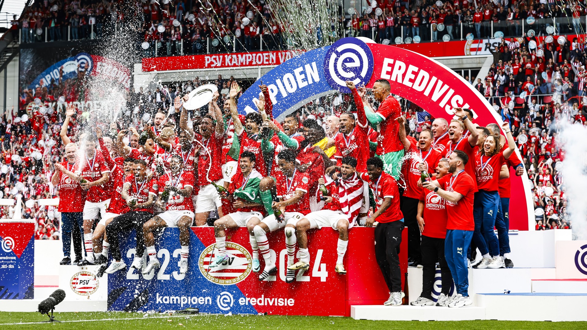PSV crowned Eredivise champions