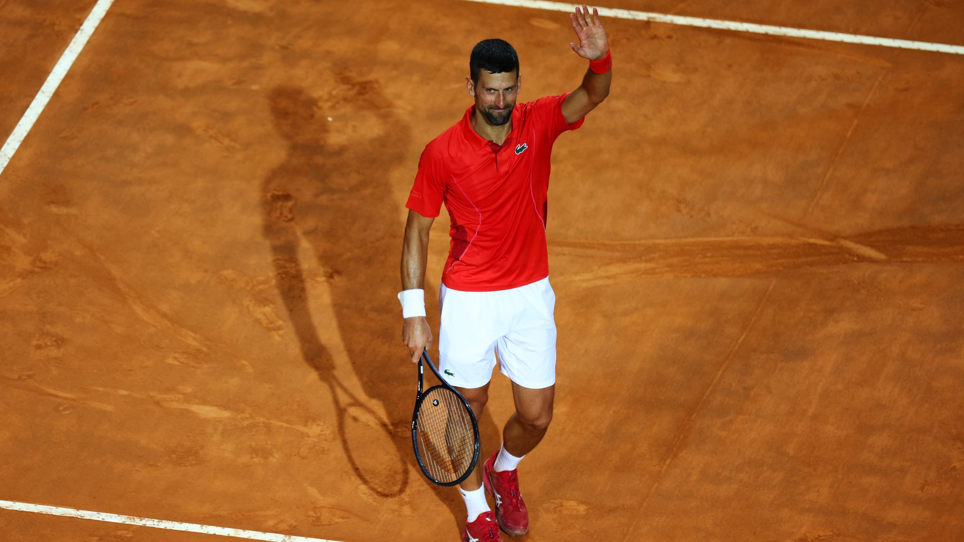 Djokovic 'fine' after hit by bottle