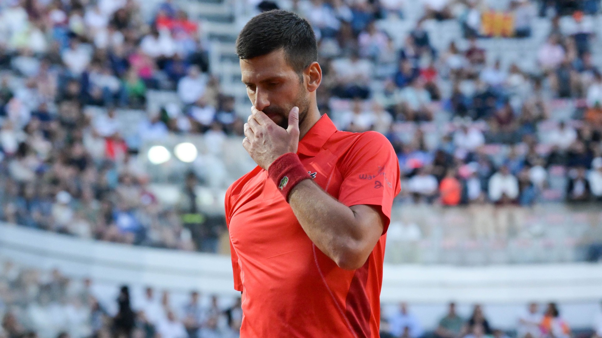Djokovic out of Italian Open
