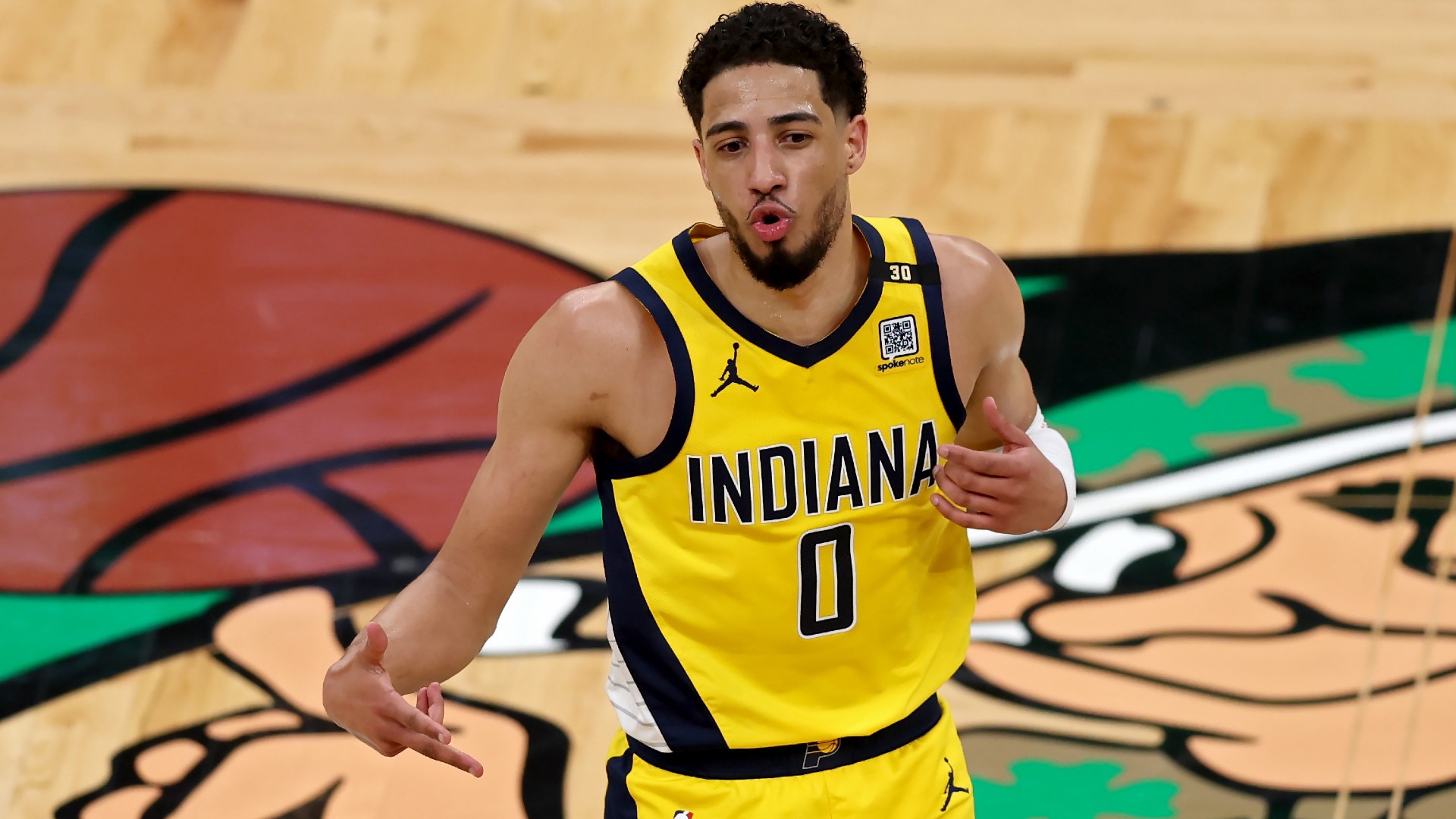 Pacers' Haliburton out for Game 3