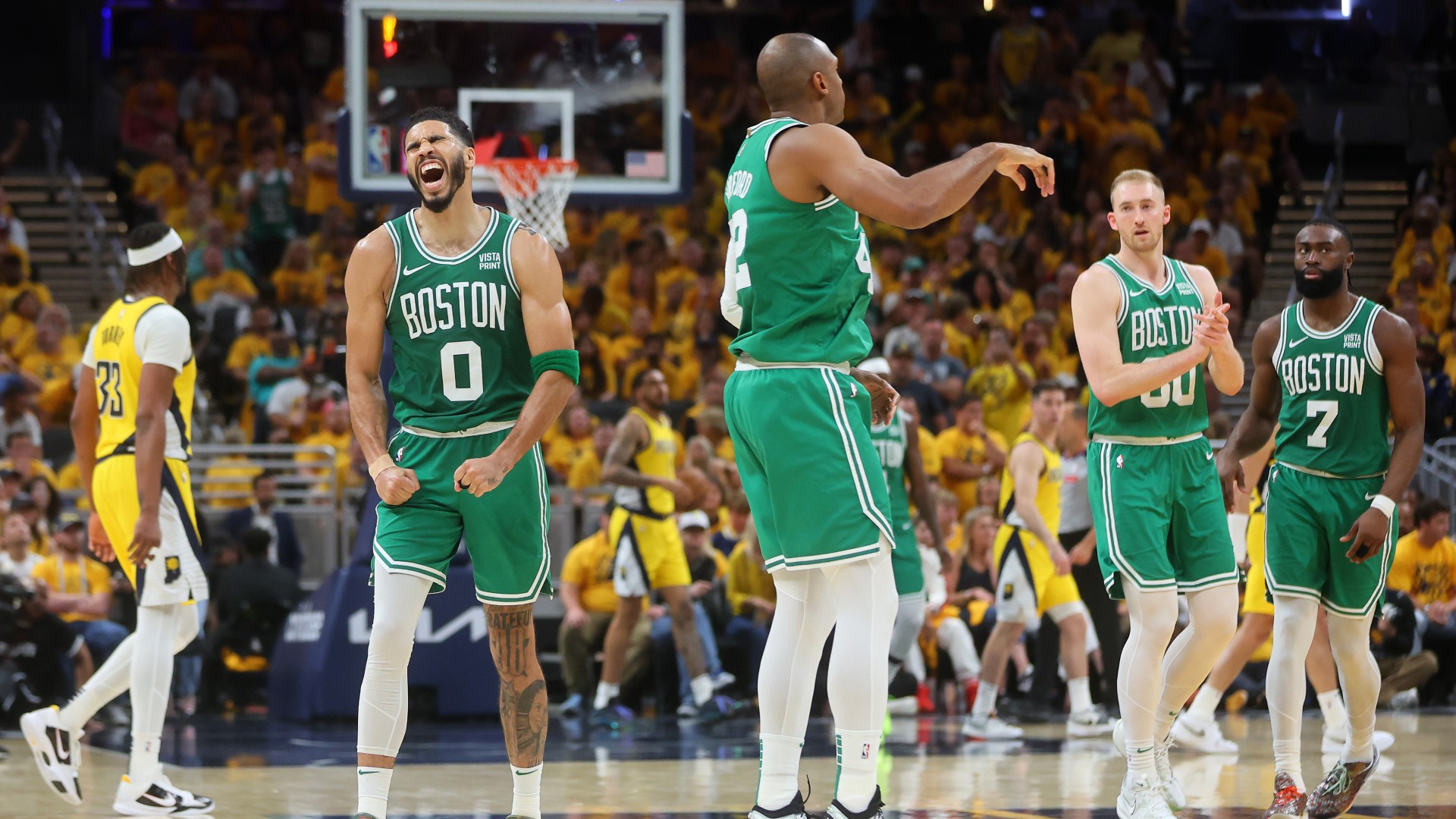 Celtics rally for 3-0 lead