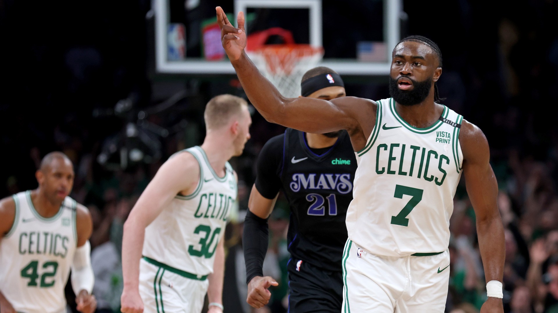 Celtics roll in Game 1 of Finals