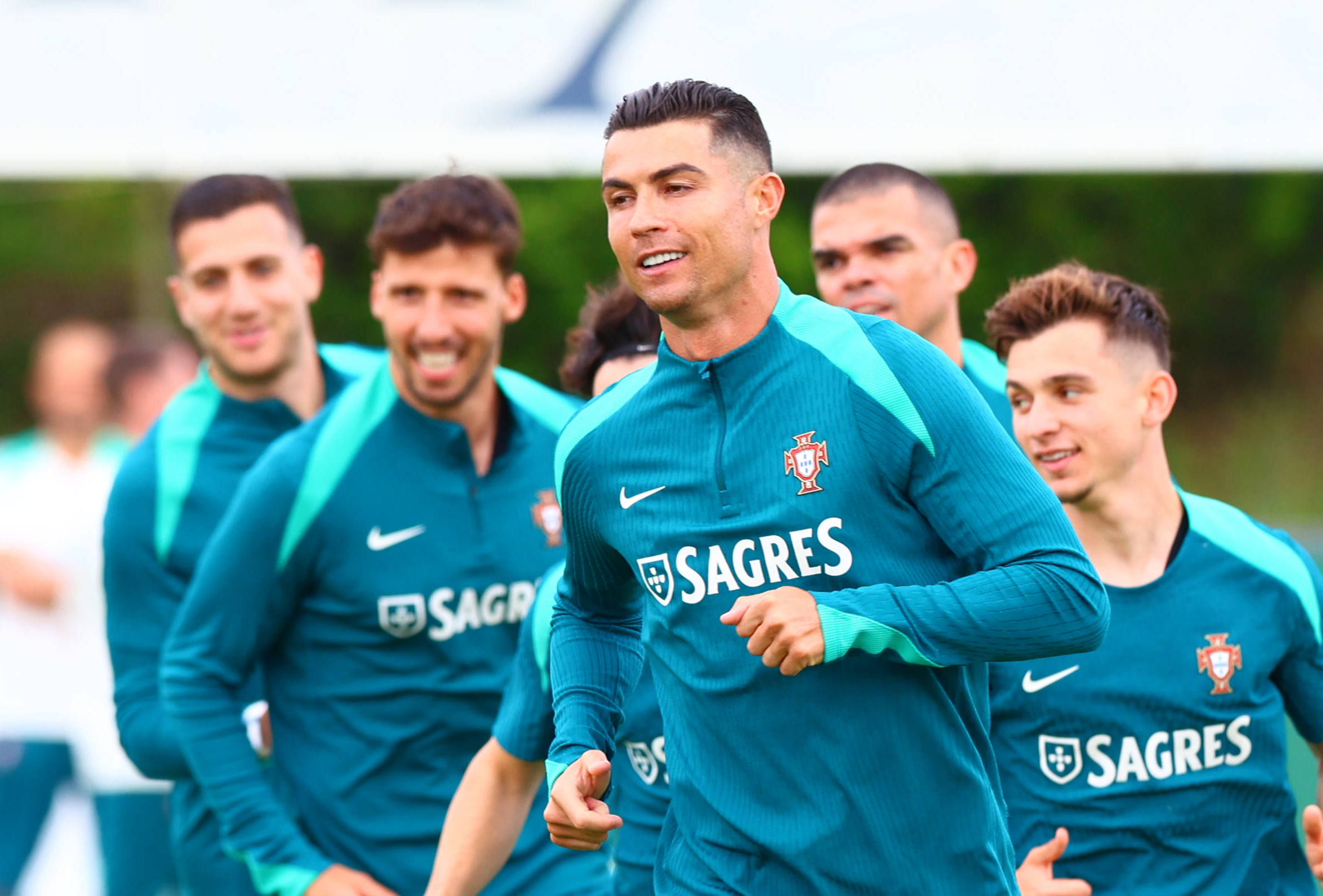 Cristiano Ronaldo entraînement