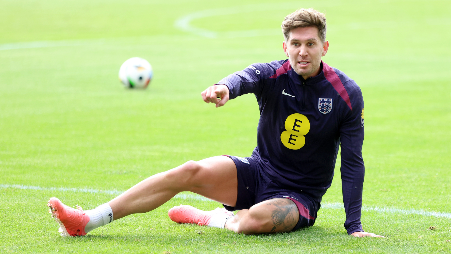 Stones absent from England training