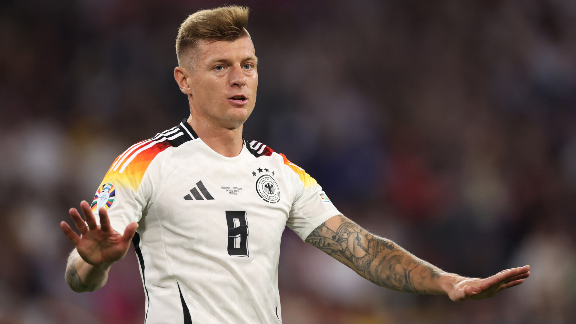 Kroos pep talk calmed German nerves