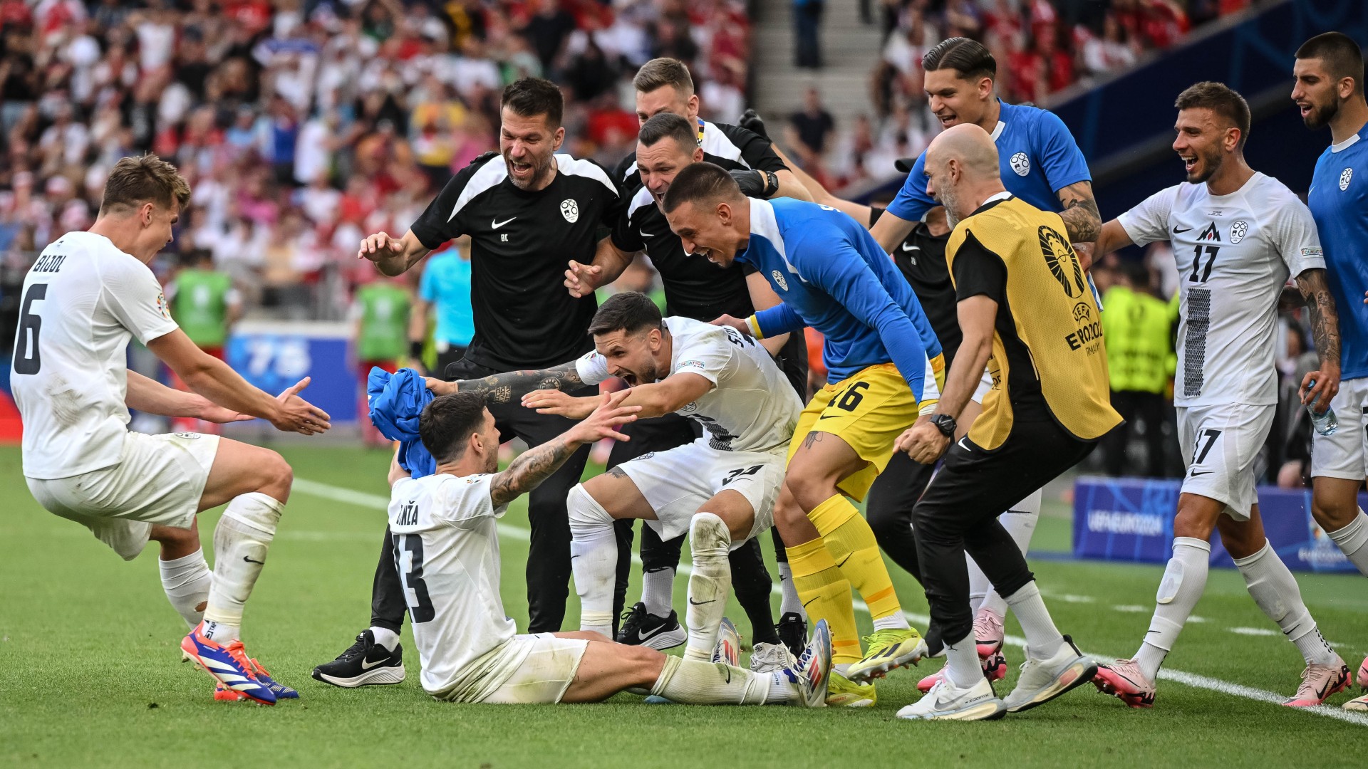Report: Slovenia 1-1 Denmark