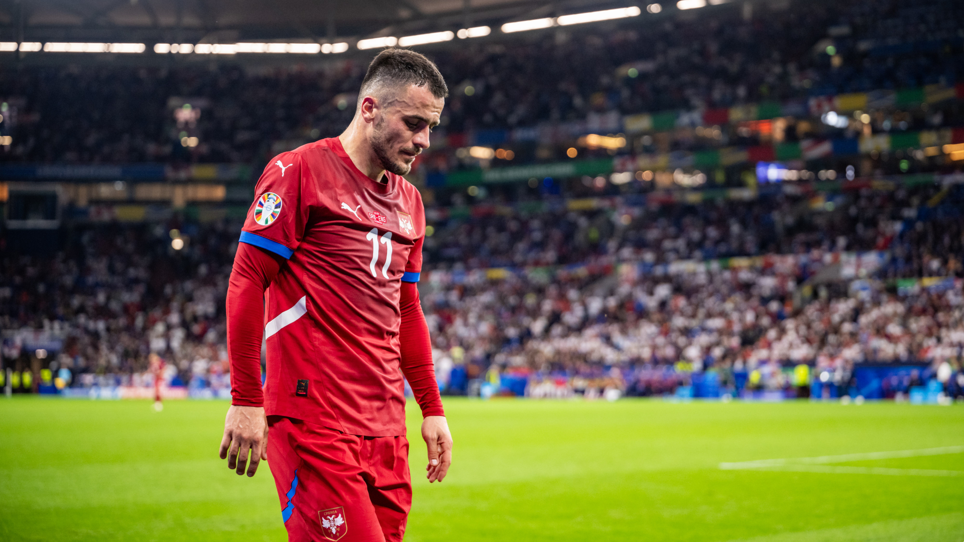 Kostic may have damaged ligaments