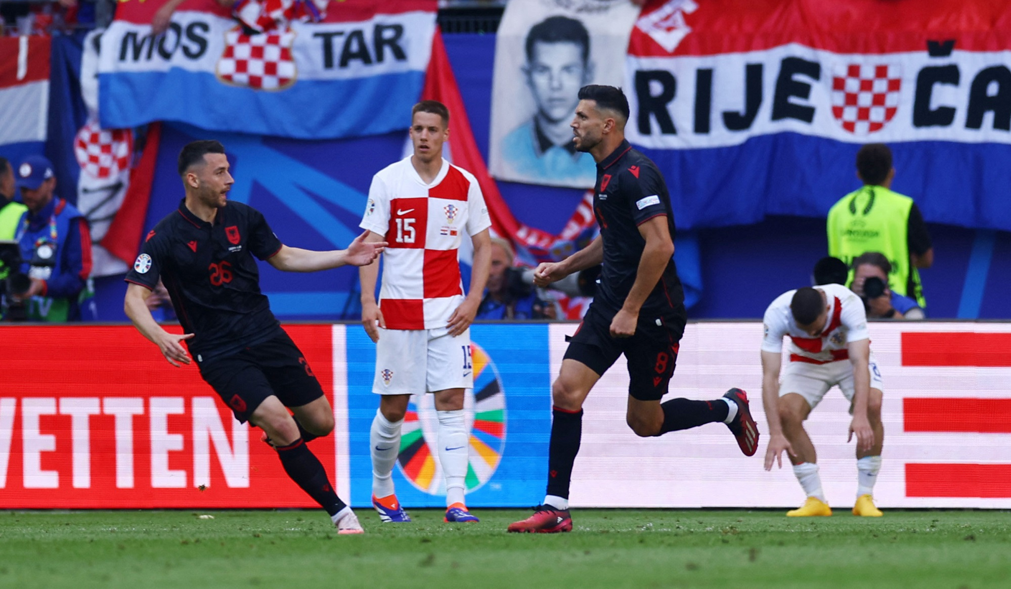 مباراة كرواتيا وألبانيا
