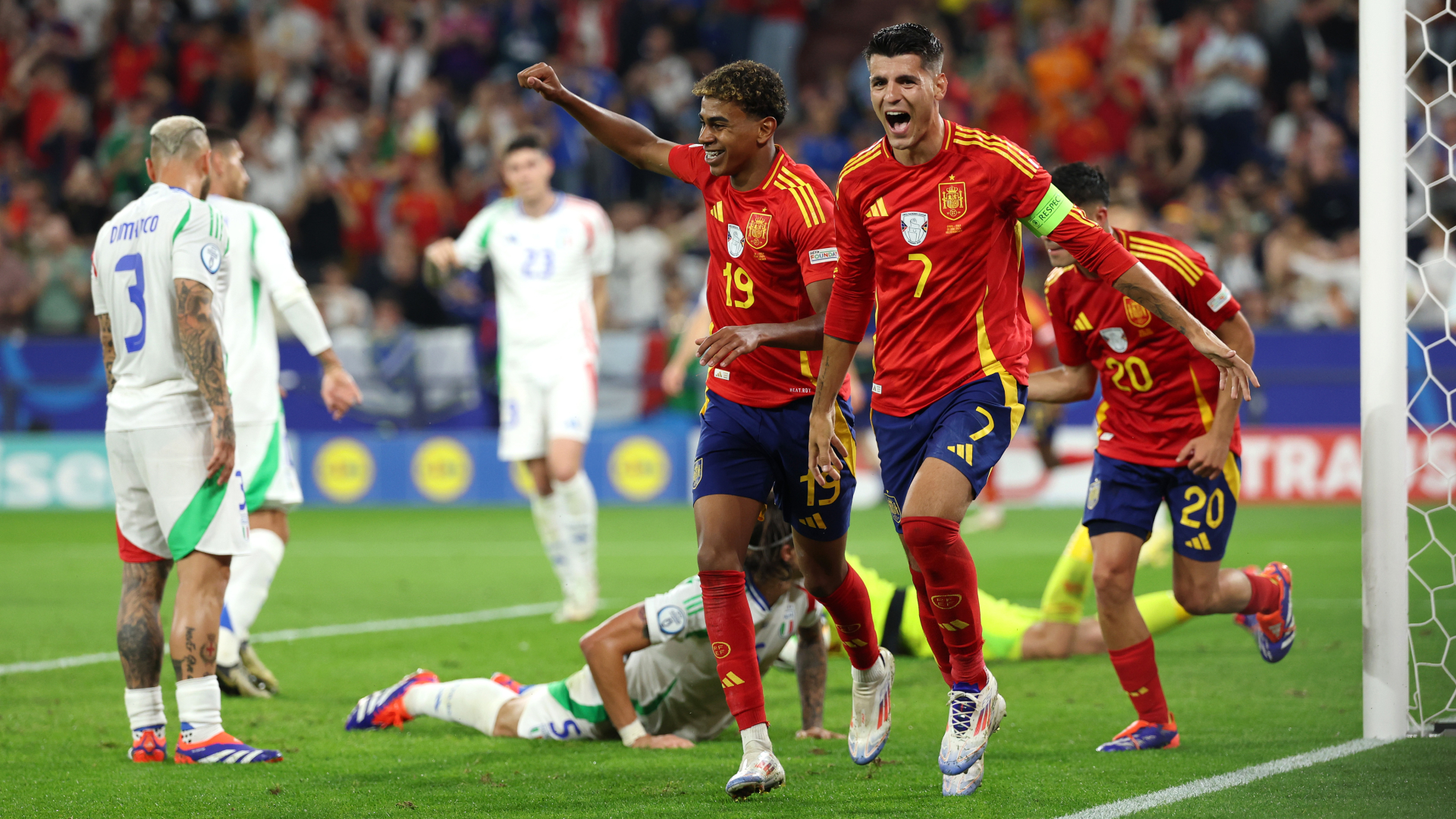 Report: Spain 1-0 Italy