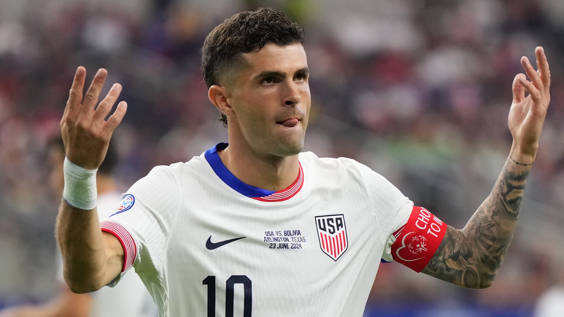 Pulisic says USA were 'flying' 