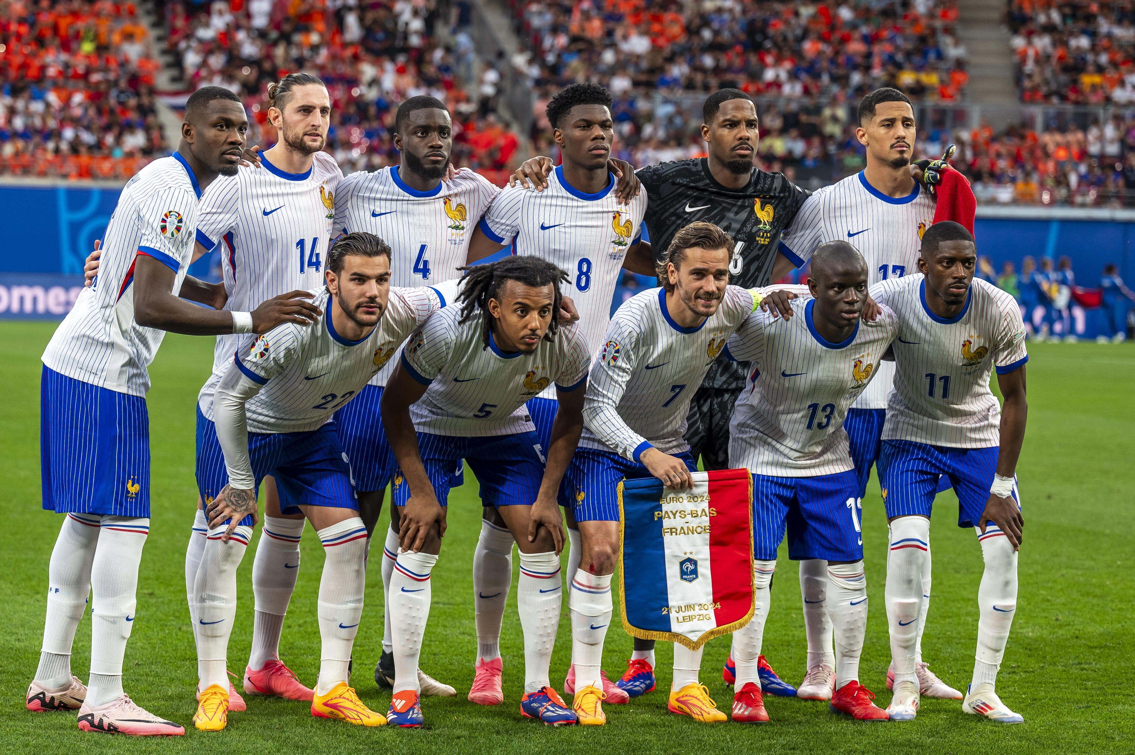 L'équipe de France