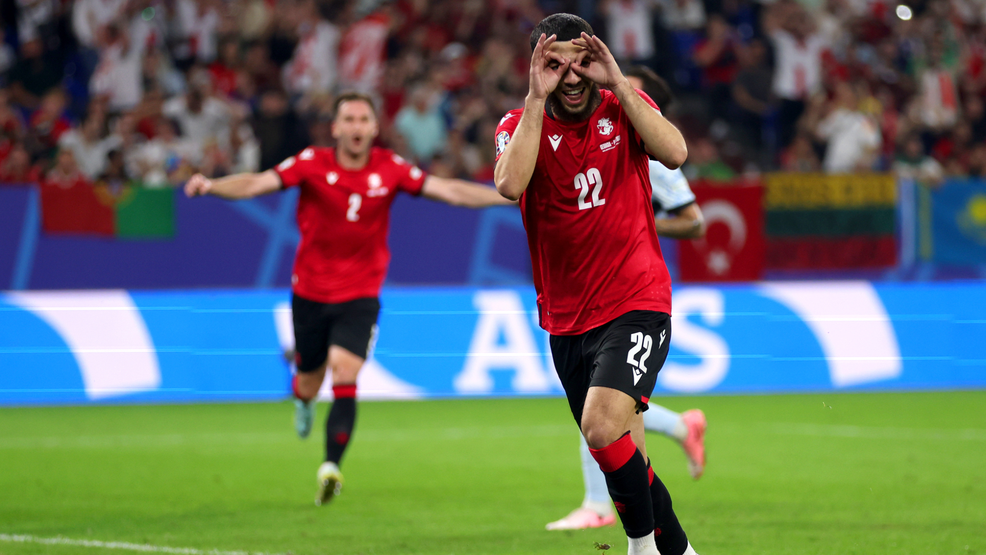 Report: Georgia 2-0 Portugal