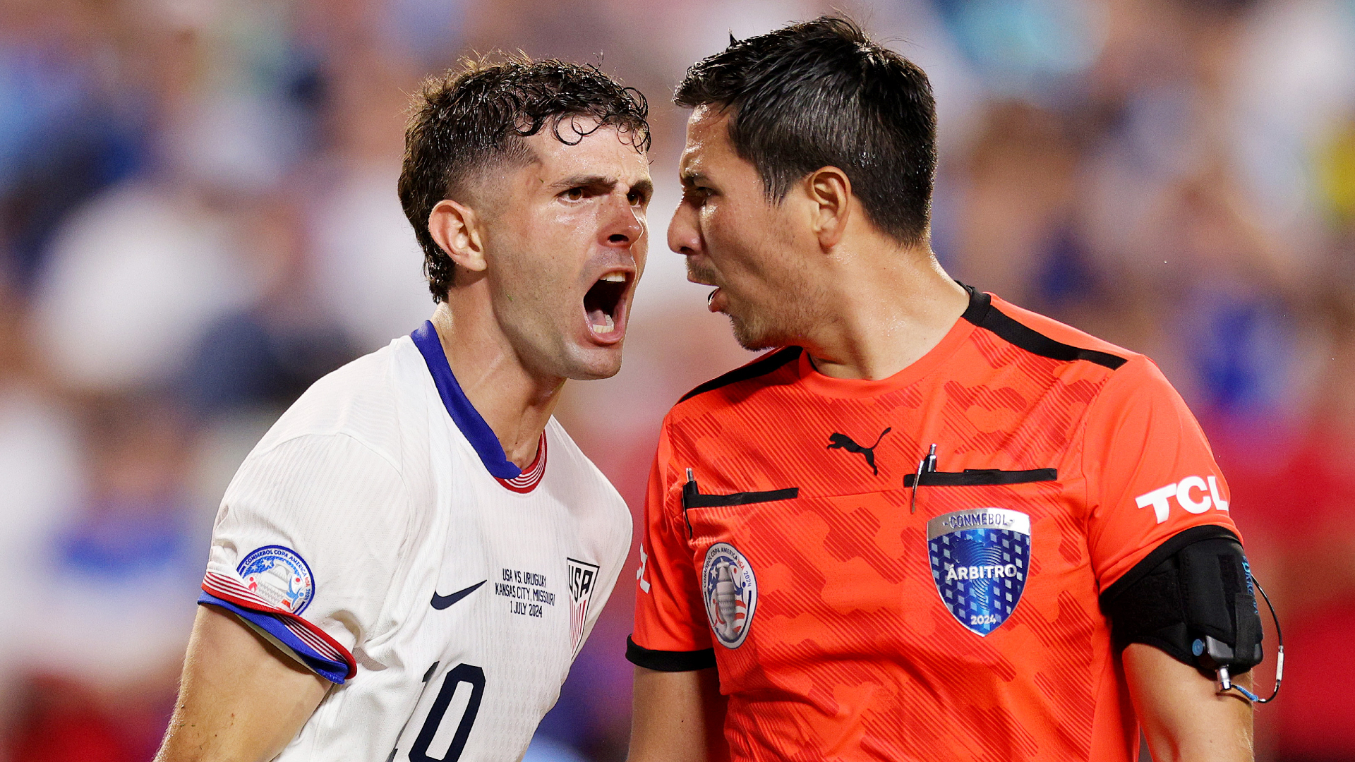Pulisic fumes at Copa referee