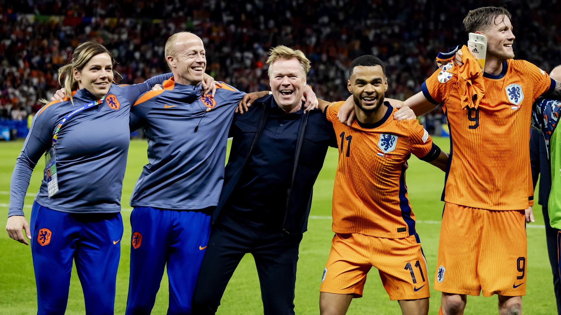 Koeman: Oranje showed 'heart'