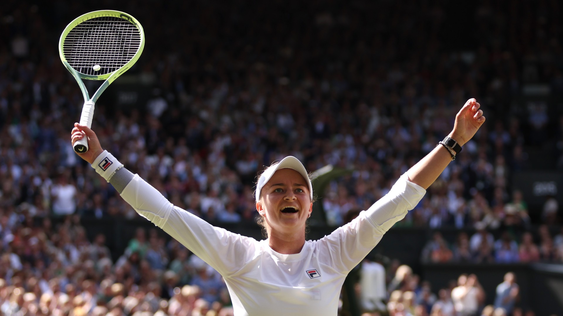 Krejcikova triumphs at Wimbledon