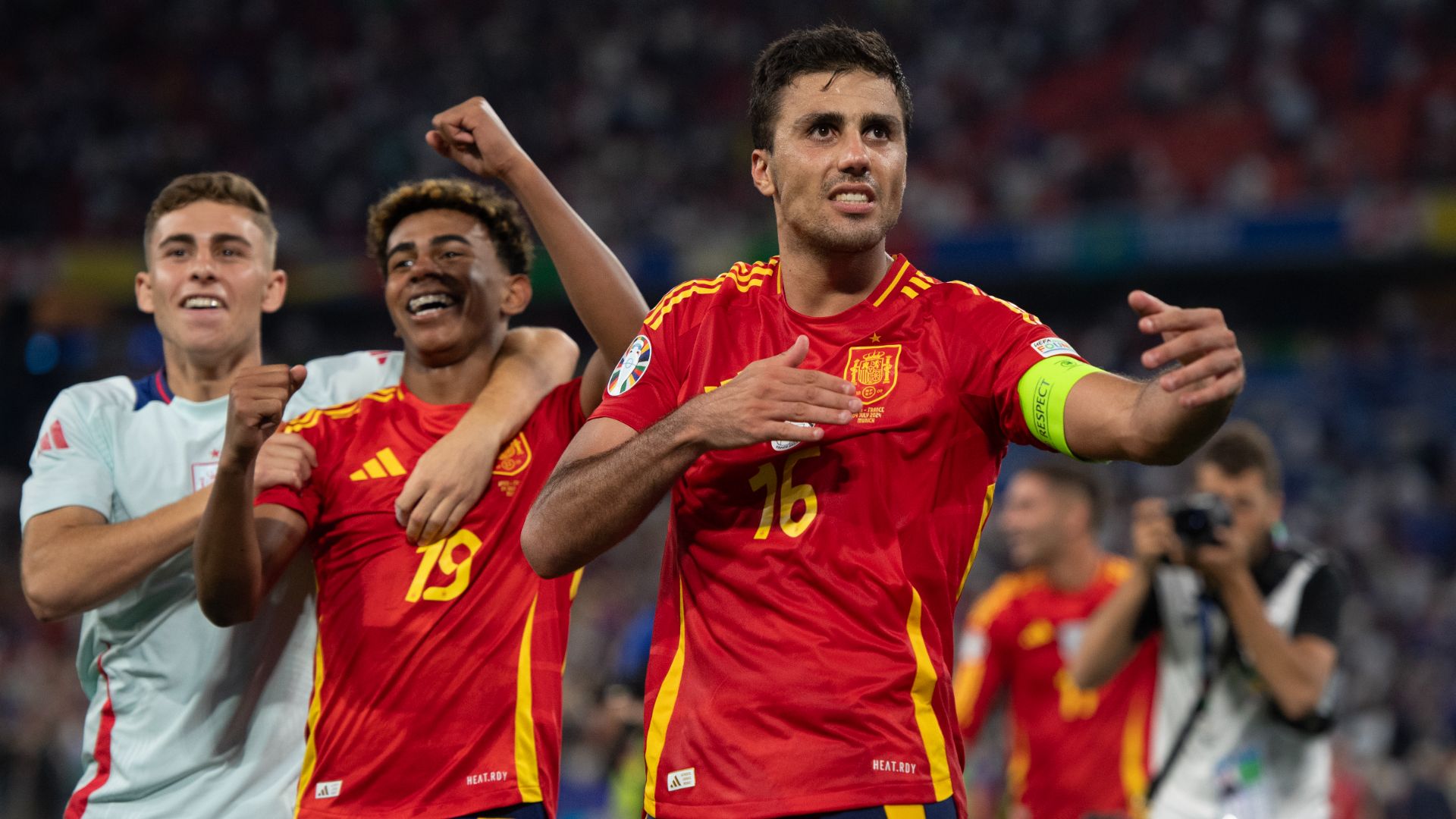 Team of the Tournament for Euro 2024: Six players from Spain 4 Rodri and Yamal among six Spain players named in UEFA's Euro 2024 Team of the Tournament