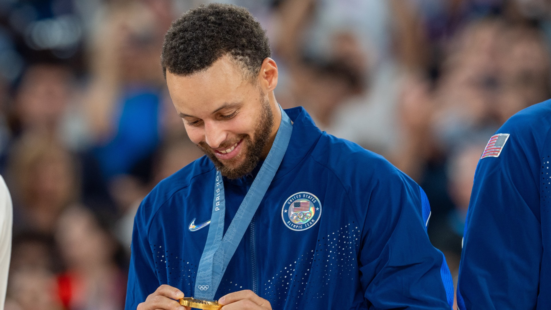 Curry 'blessed' by USA gold medal