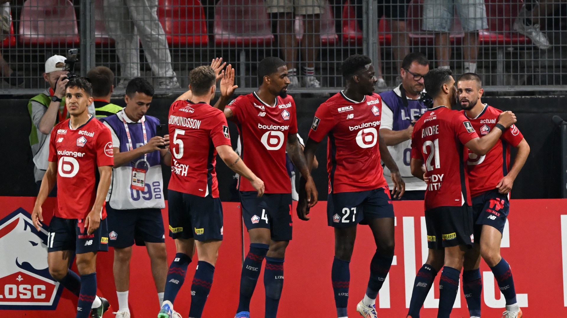 Report: Lille 2-0 Slavia Praha