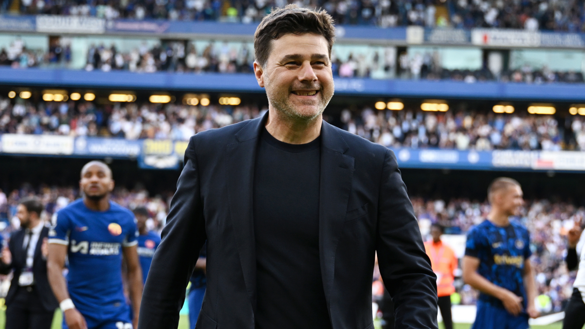 Mauricio Pochettino at Stamford Bridge.