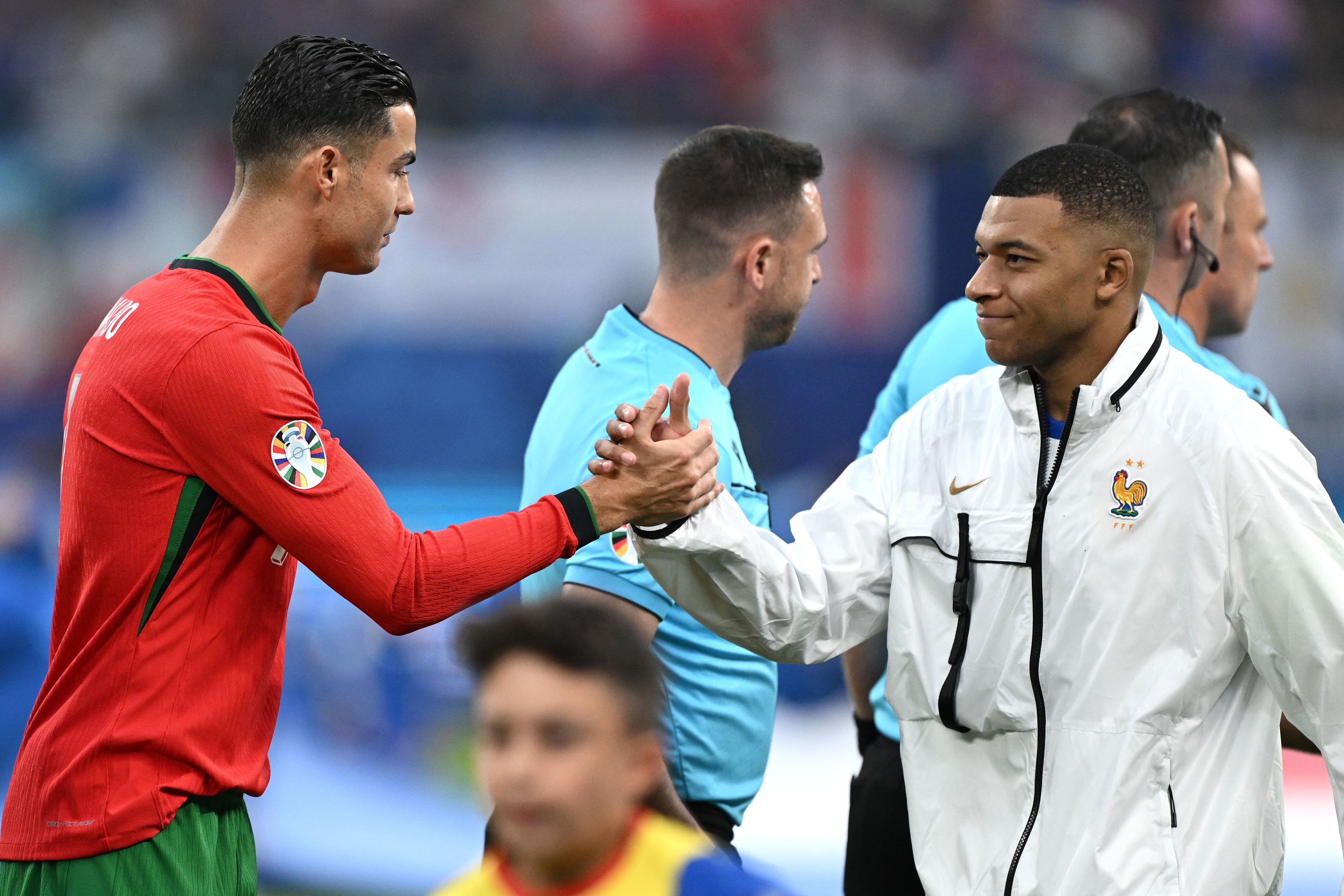 Cristiano Ronaldo et Kylian Mbappé