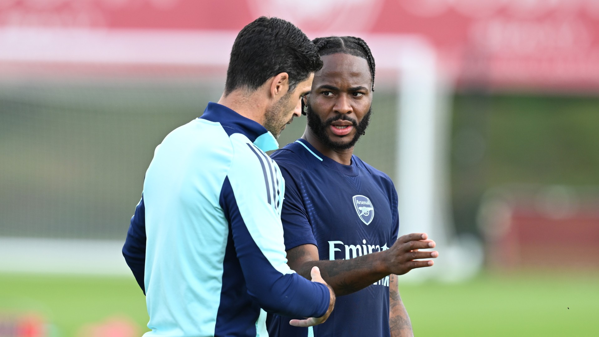 Arteta excited by Sterling reunion