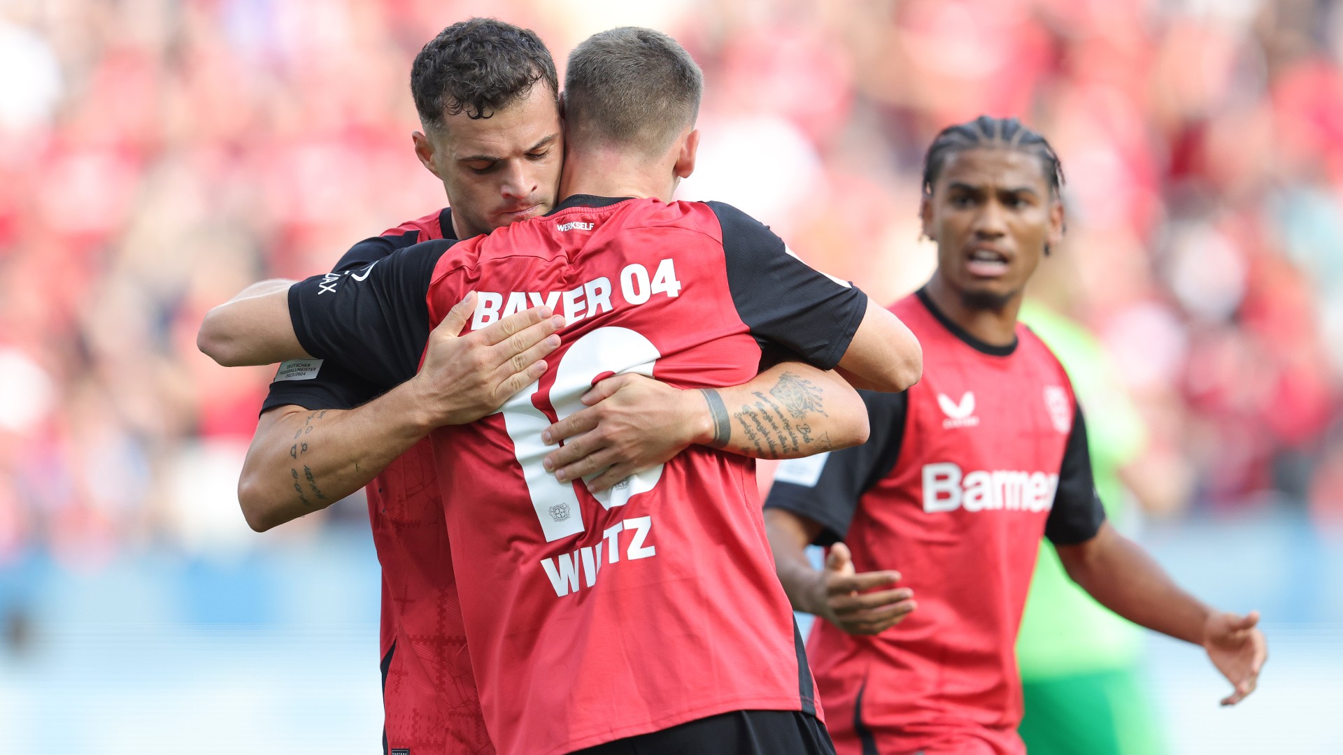 Xhaka unhappy with Leverkusen