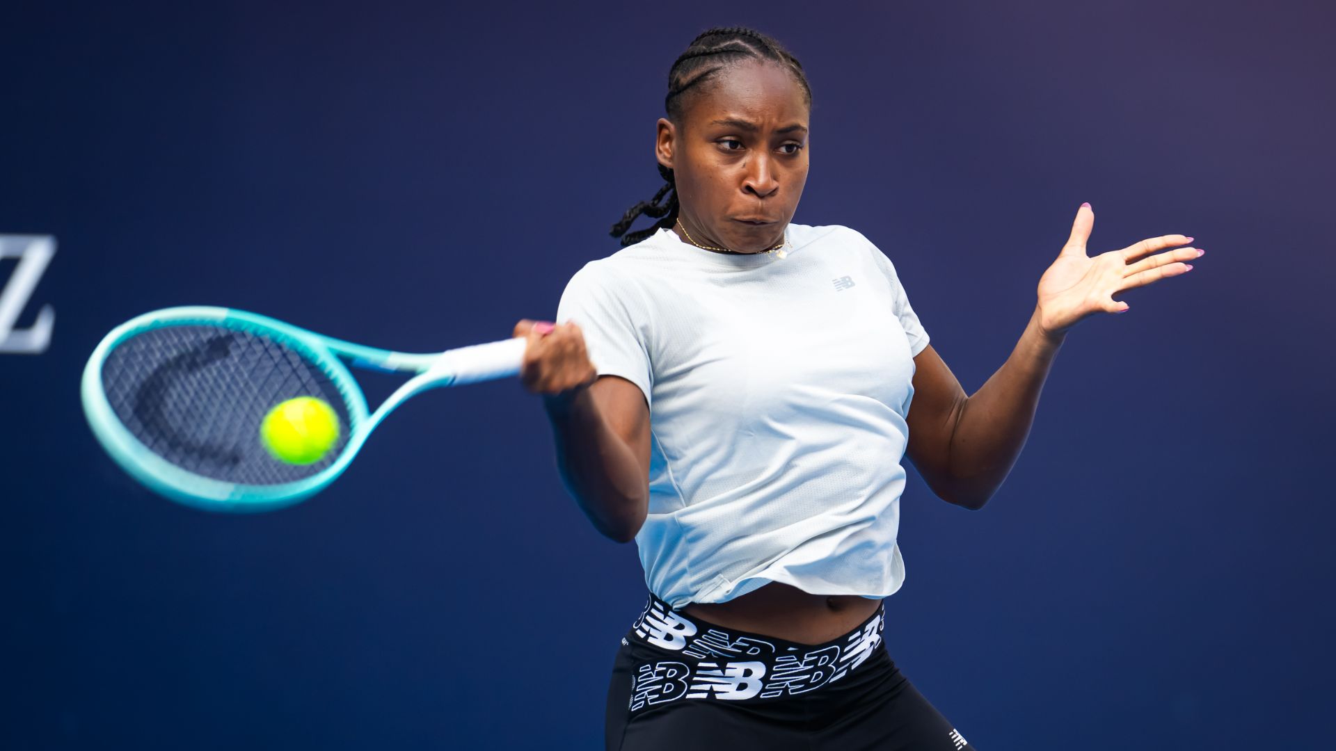 Gauff focused on improving serve