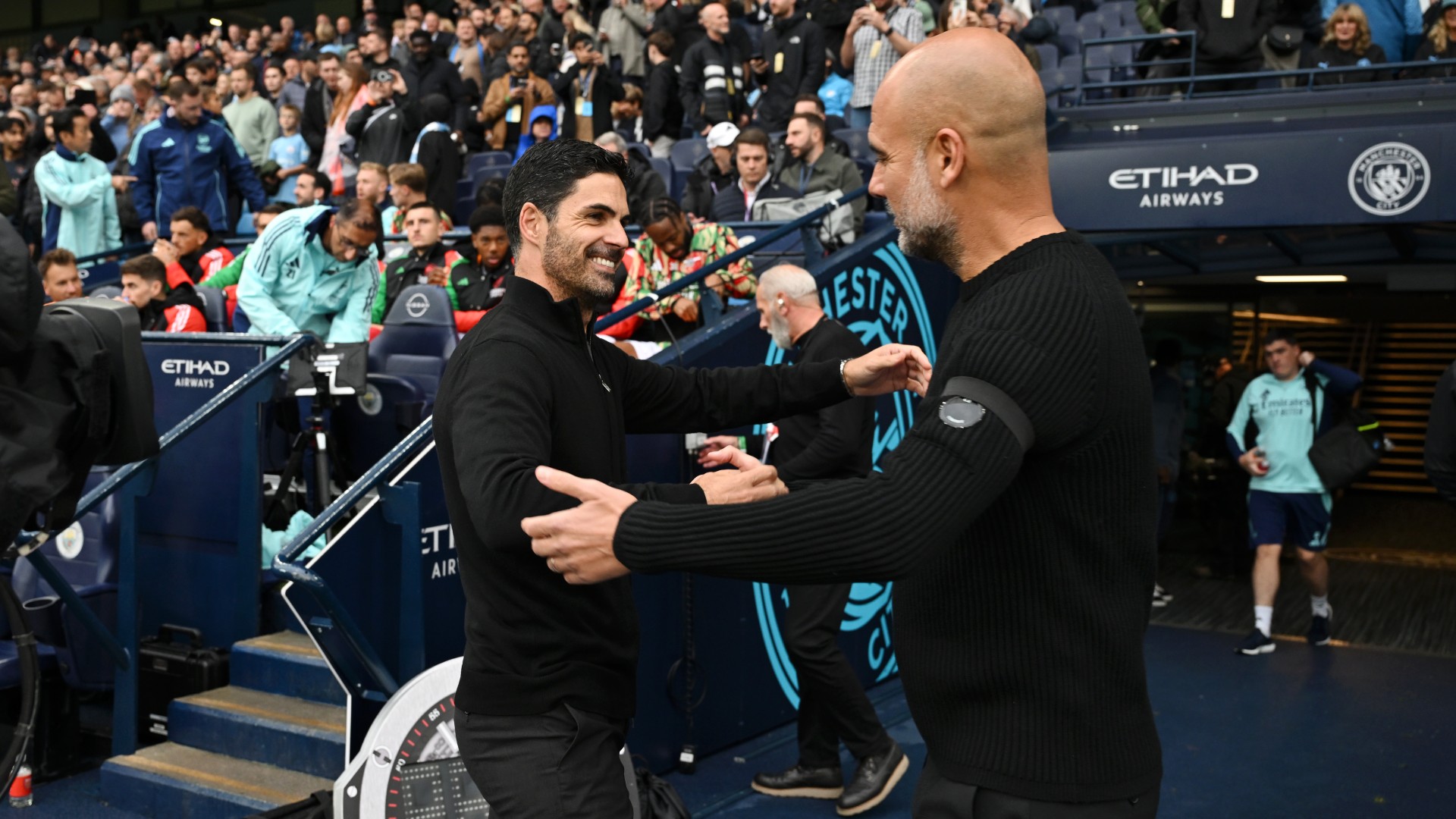 Arteta: No falling out with Pep