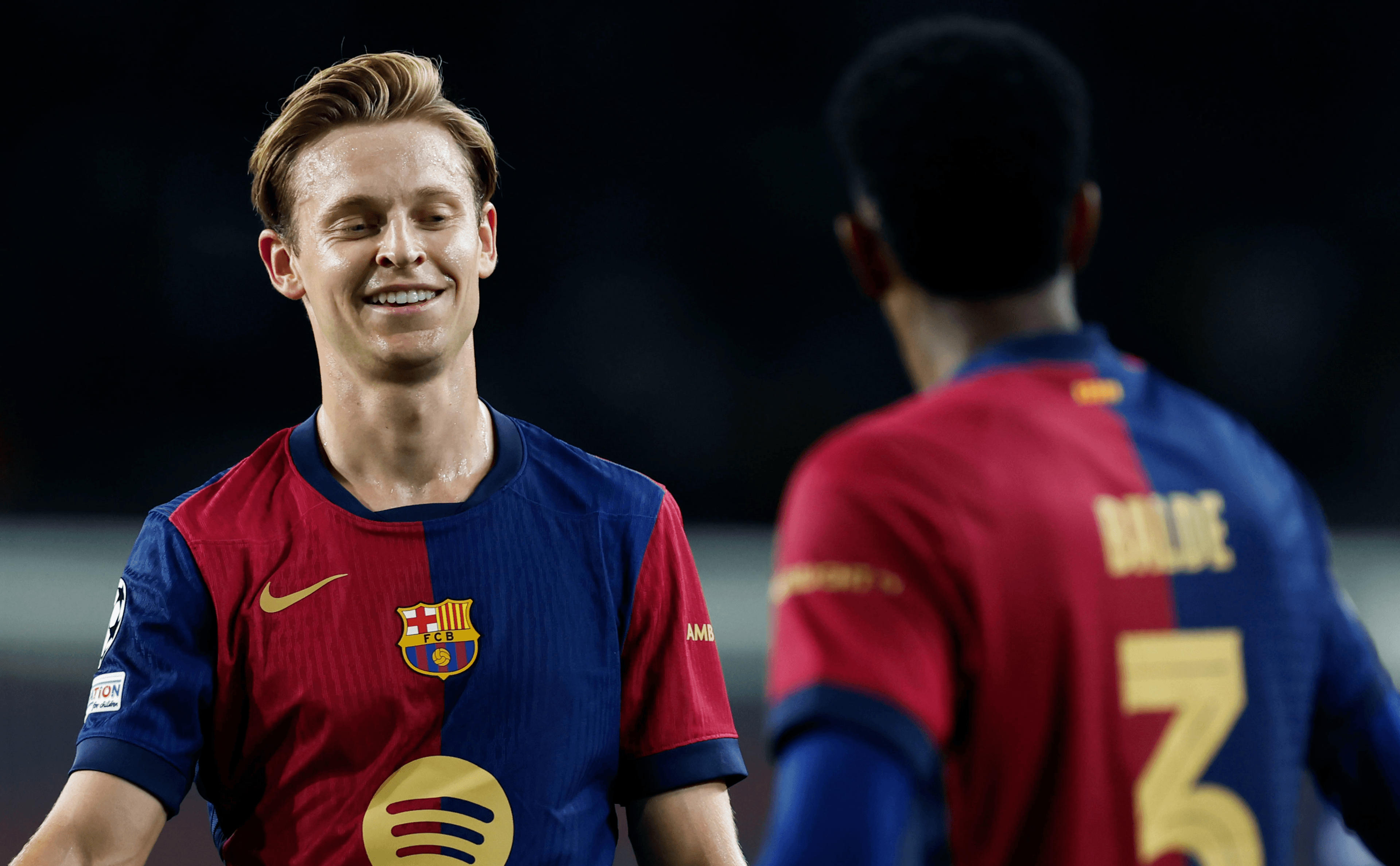 Frenkie de Jong et Alejandro Balde Young Boys