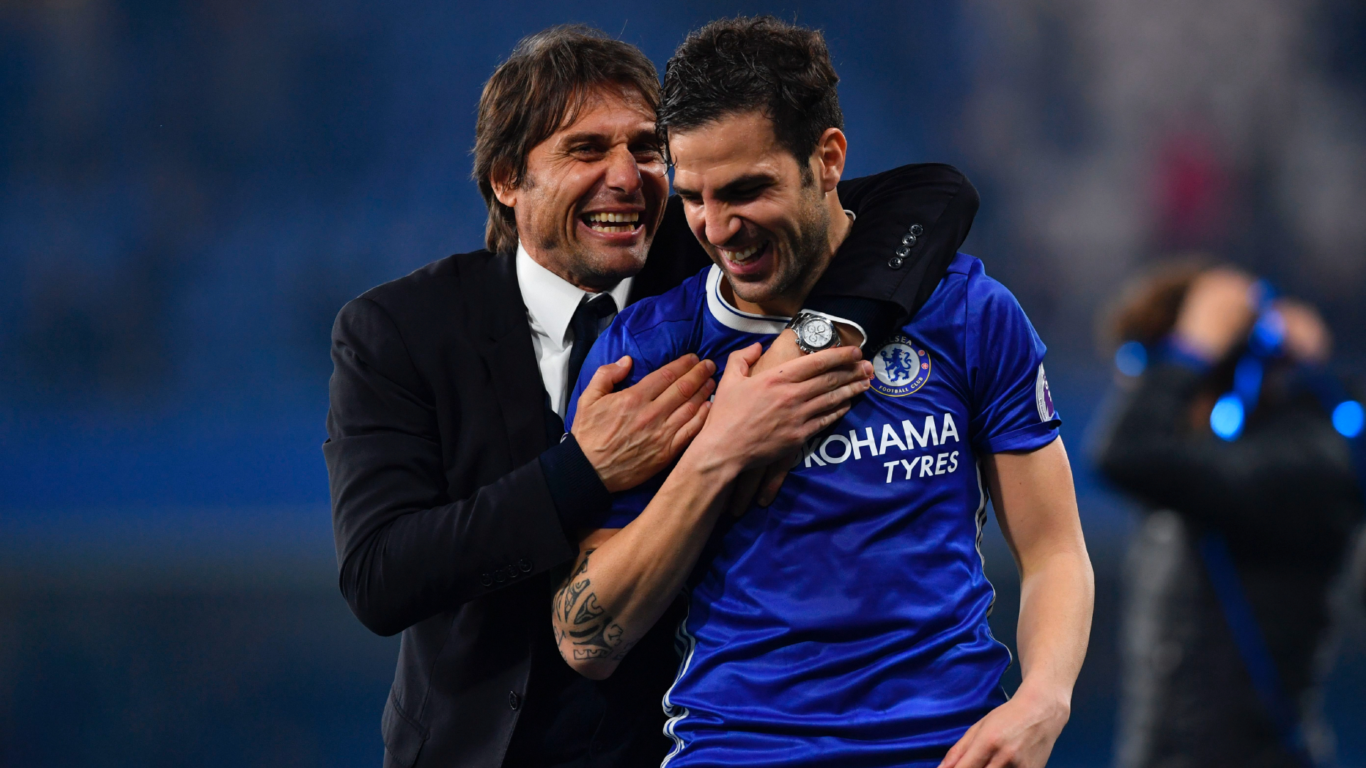 Conte excited for Fabregas reunion