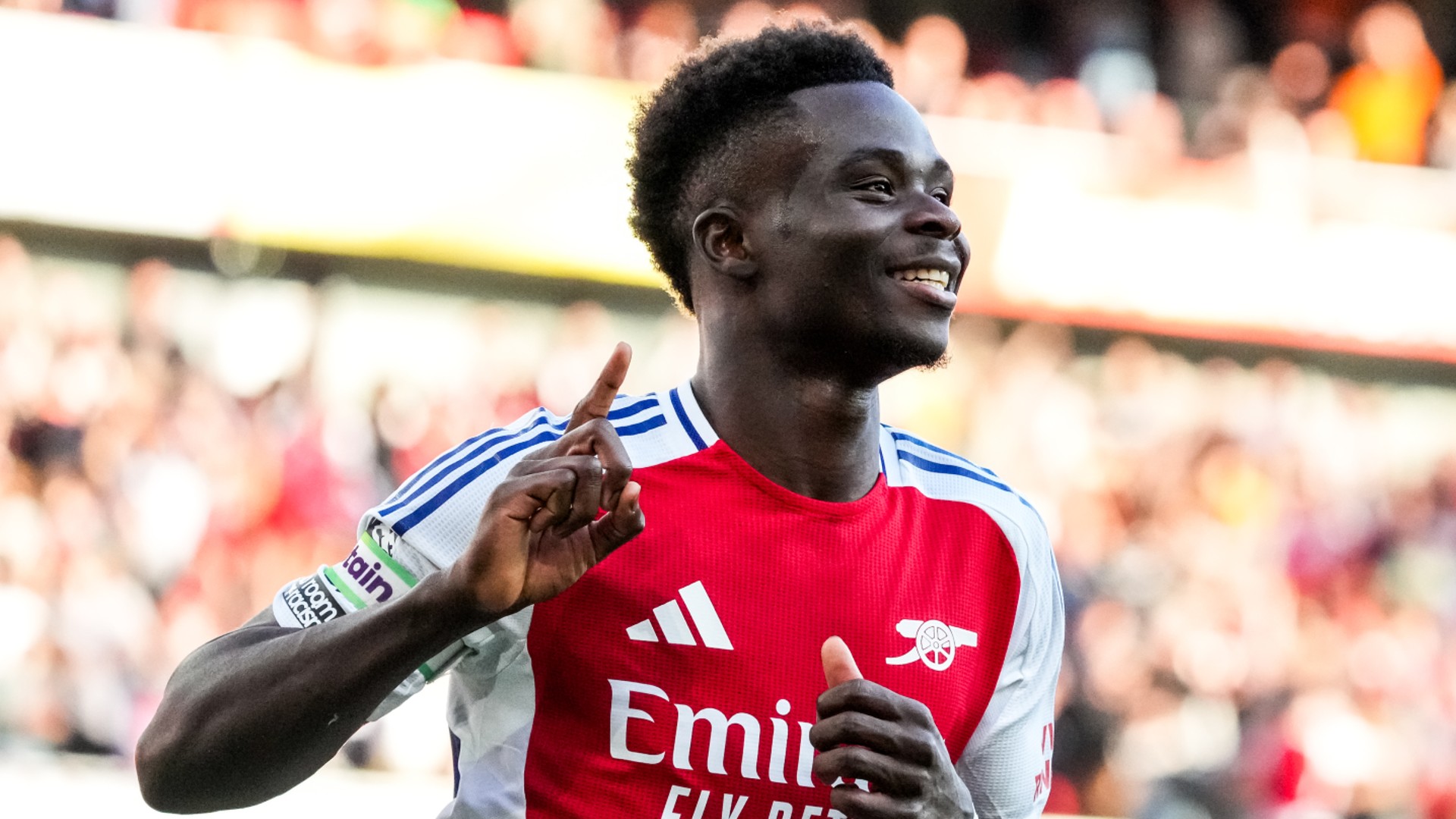 Arteta hails 'unbelievable' Saka