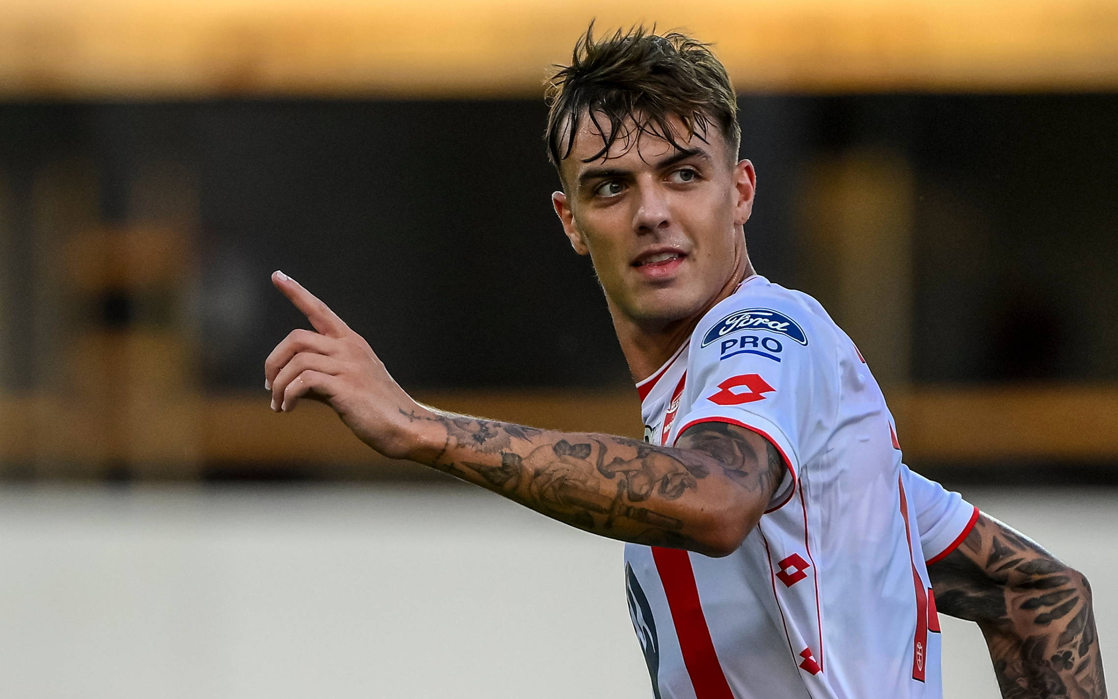 Daniel Maldini contre la Fiorentina