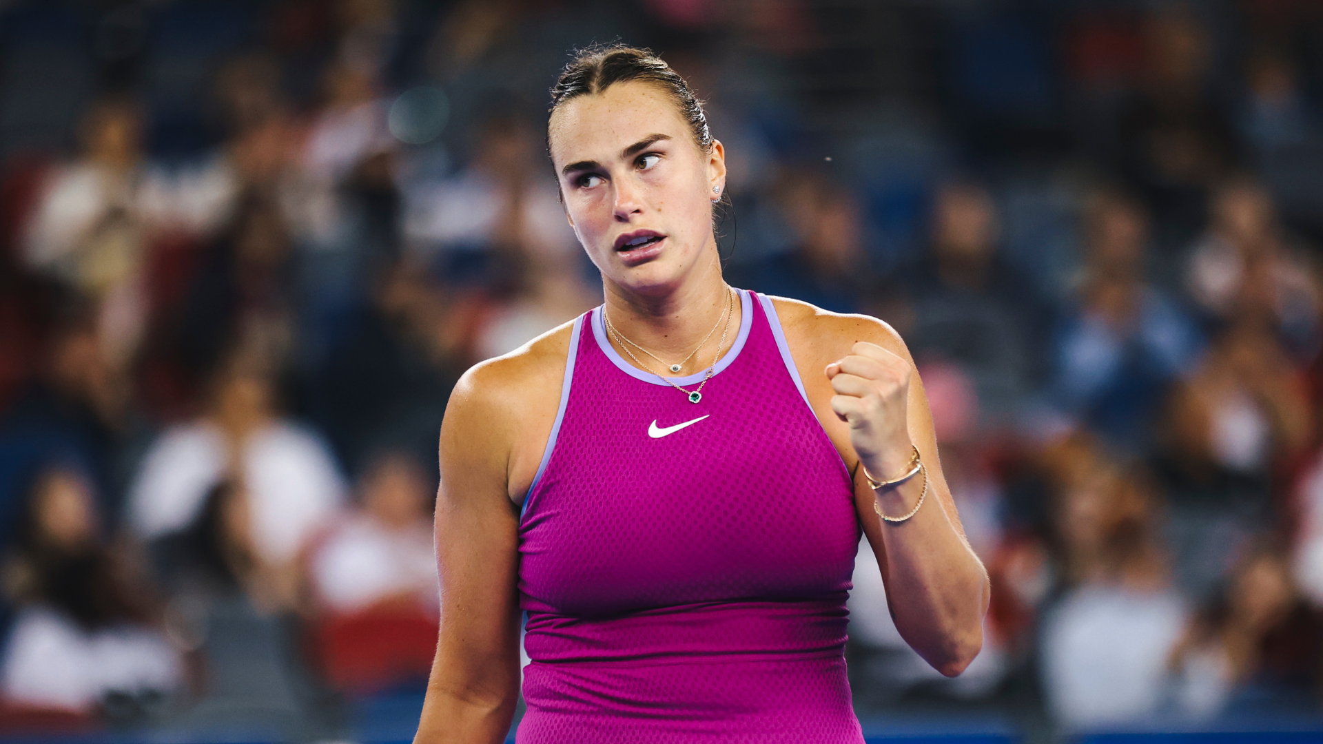 Sabalenka into Wuhan Open semi