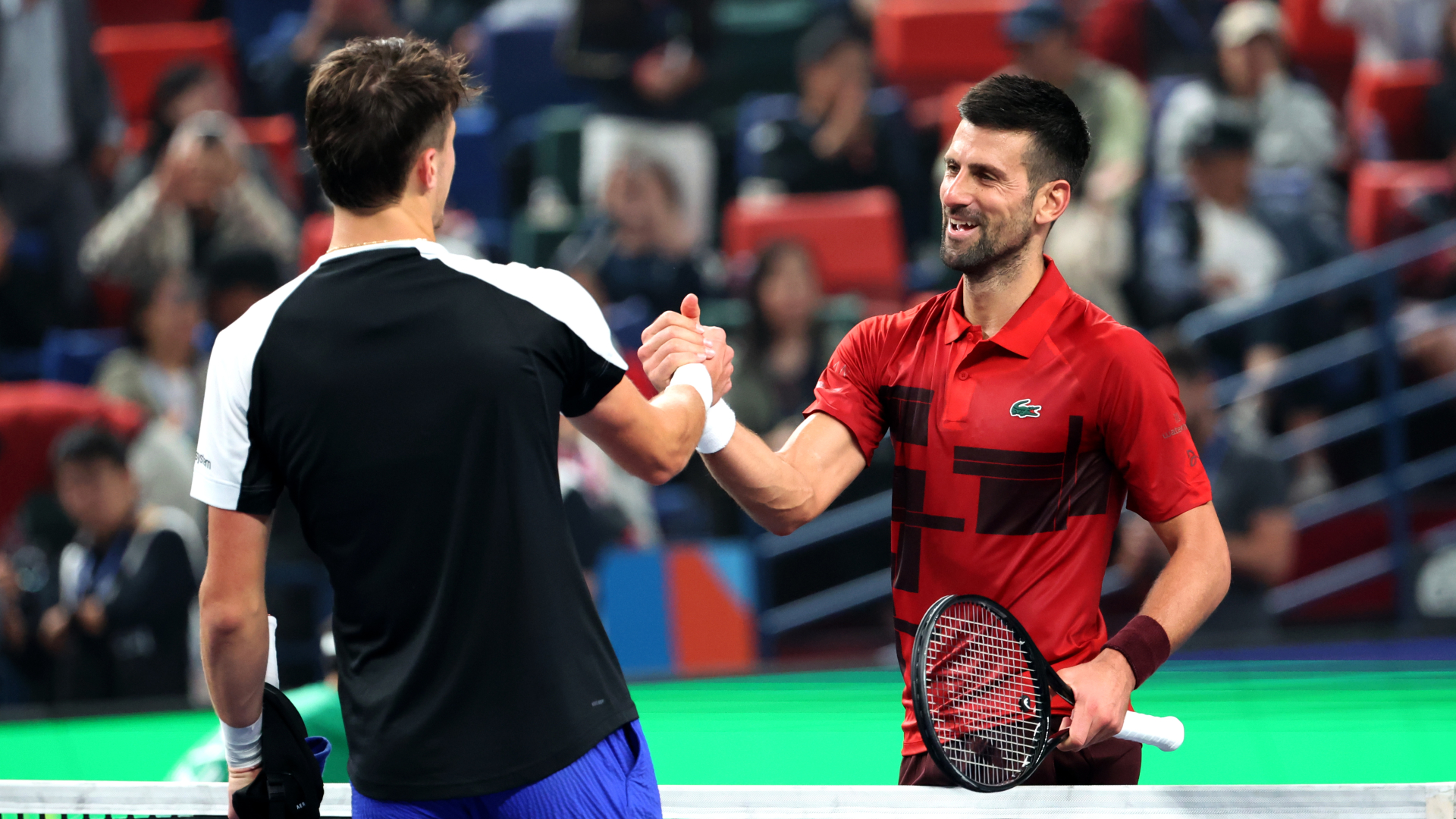 Djokovic sees bright Mensik future