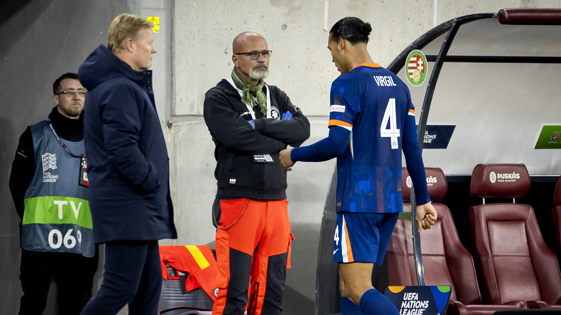 Koeman frustrated by Van Dijk red