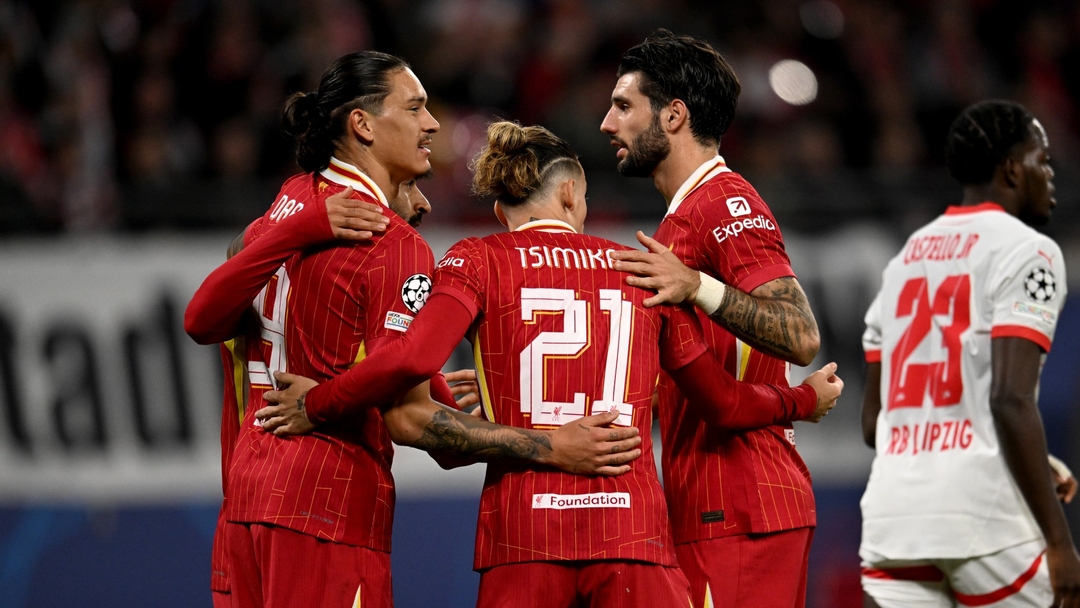 RB Leipzig 01 Liverpool Nunez winner keeps Slot's side perfect in
