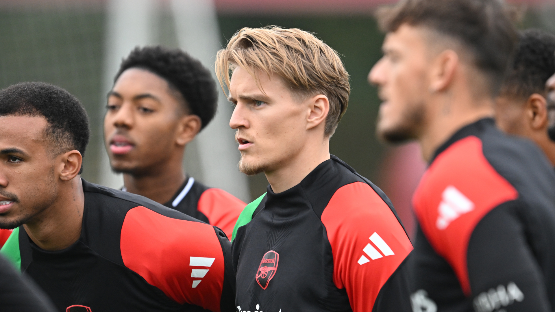 Odegaard back in Arsenal training