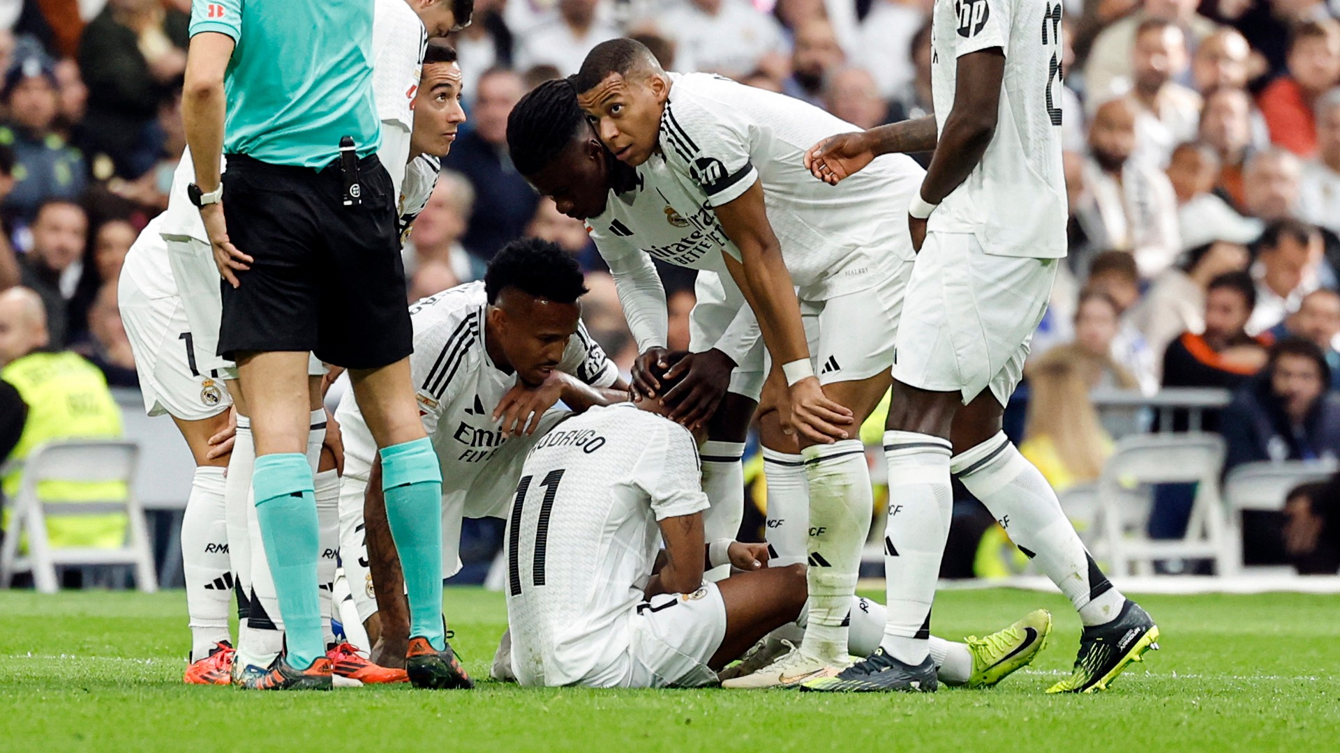 Rodrygo, Vazquez injured for Madrid