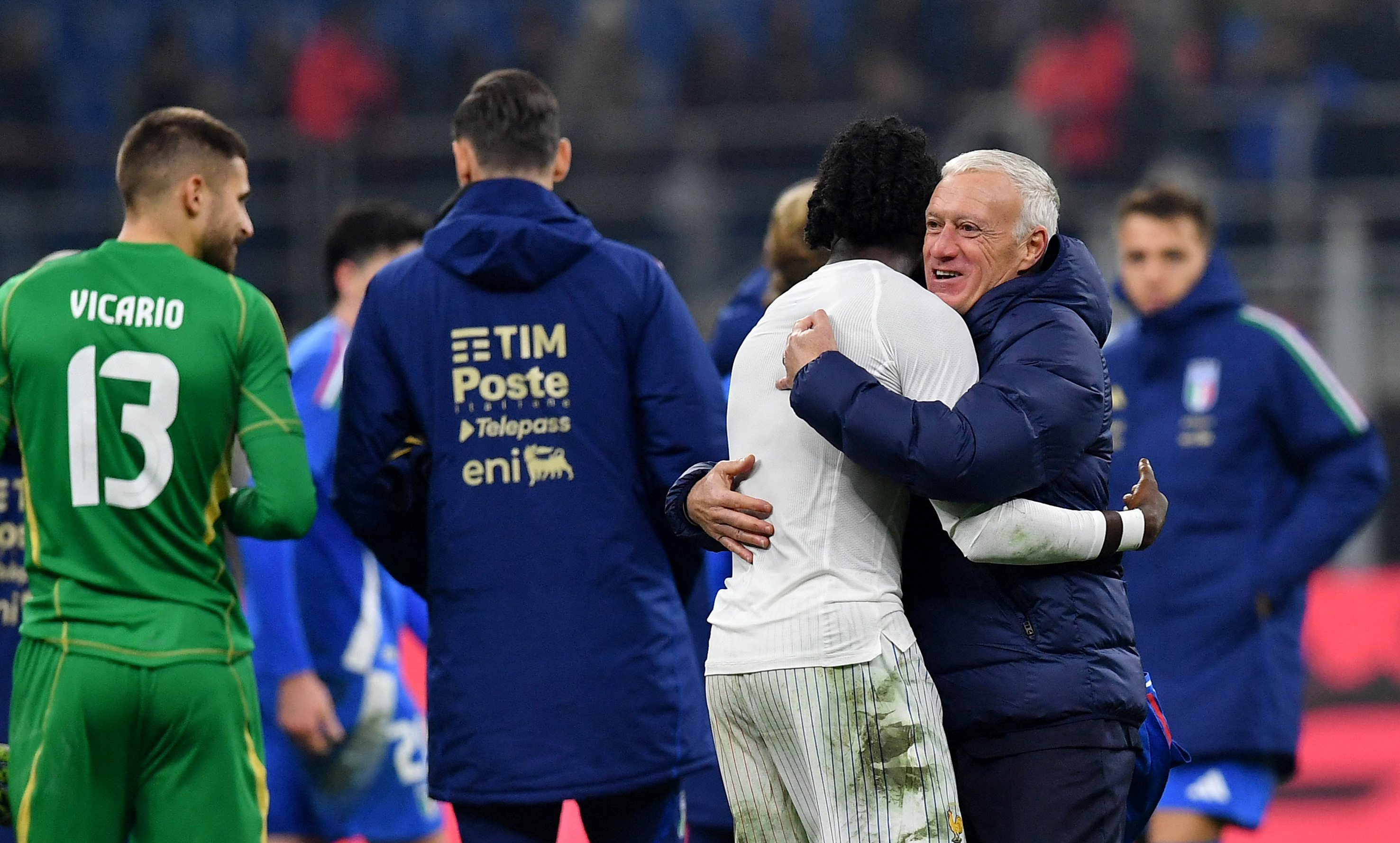 Didier Deschamps victoire Italie