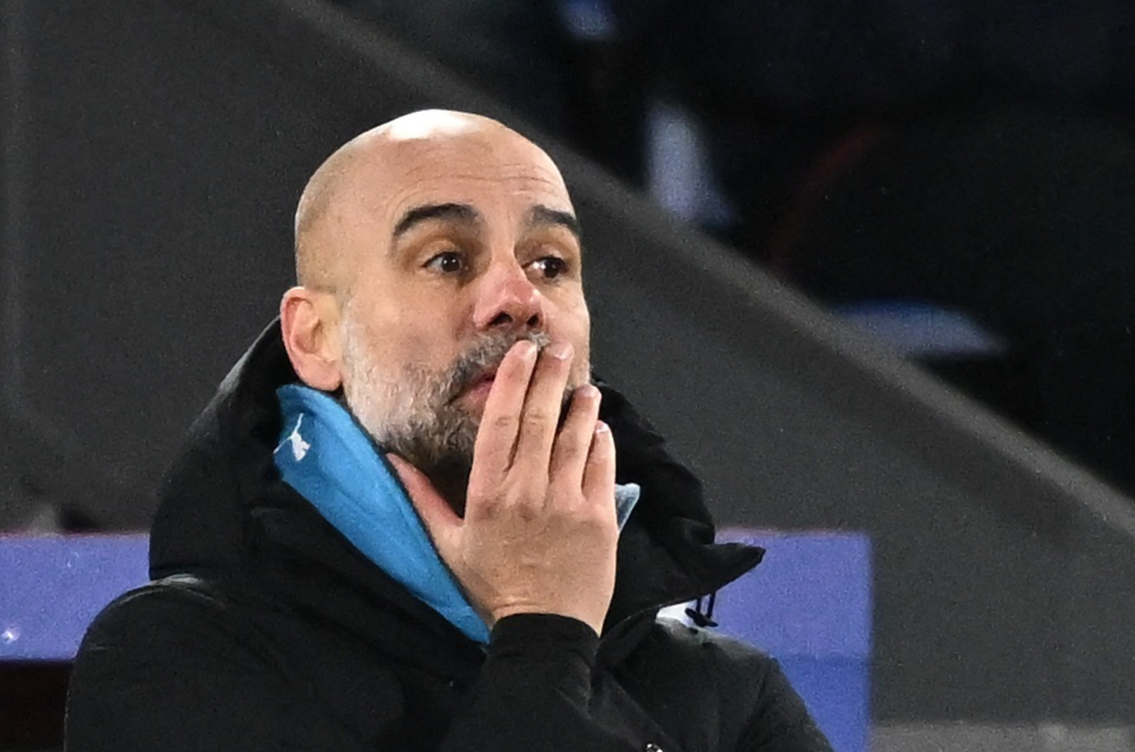 Pep Guardiola à Crystal Palace