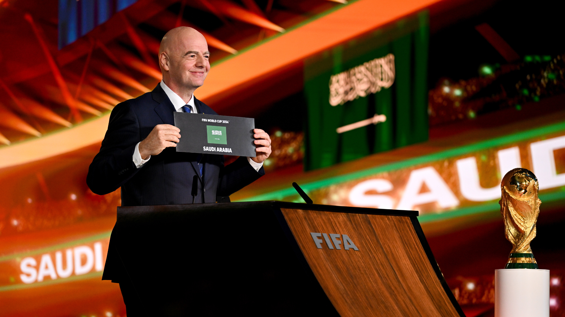 Saudi Arabia to host 2034 World Cup