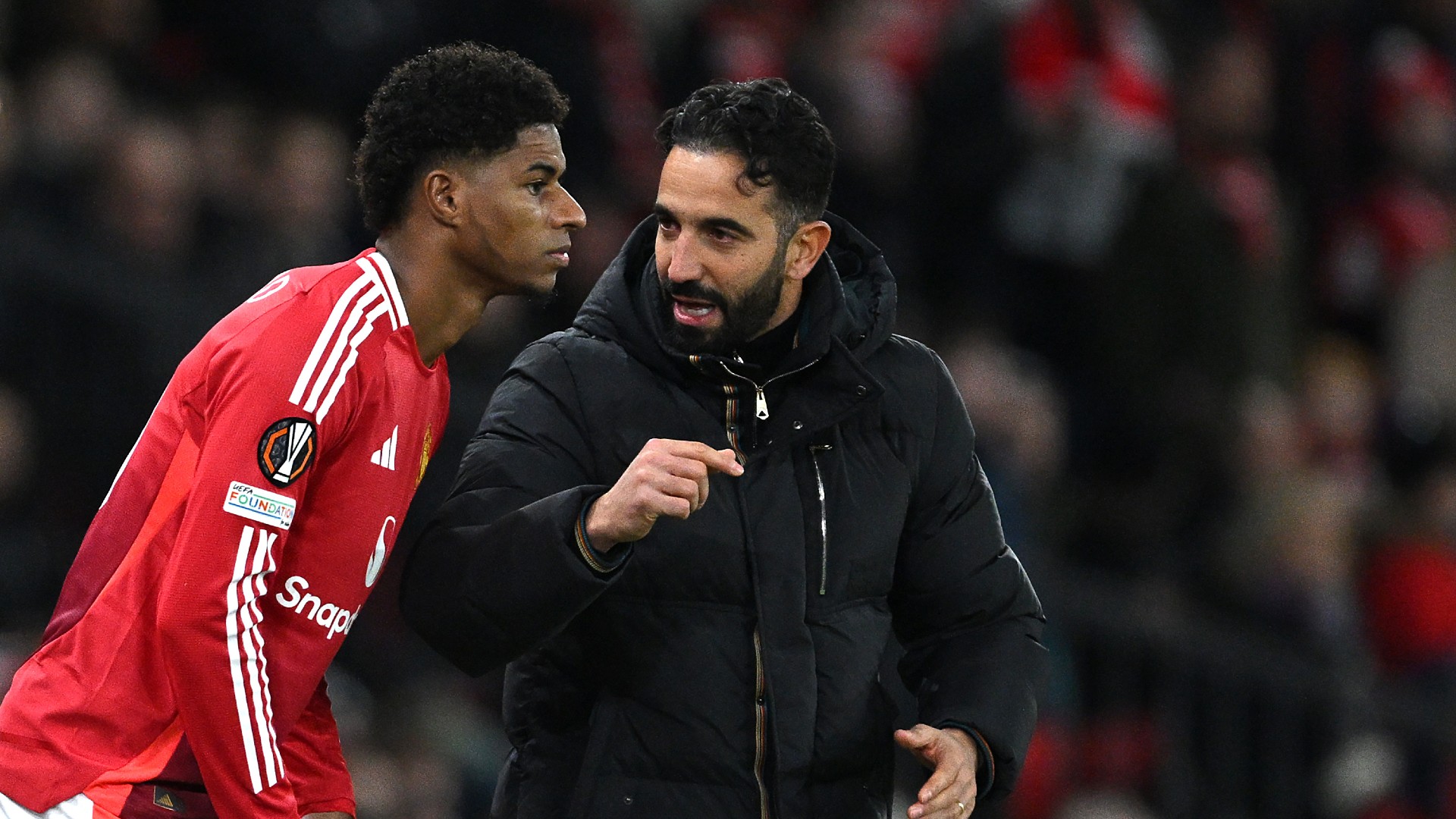 Amorim on Rashford speculation