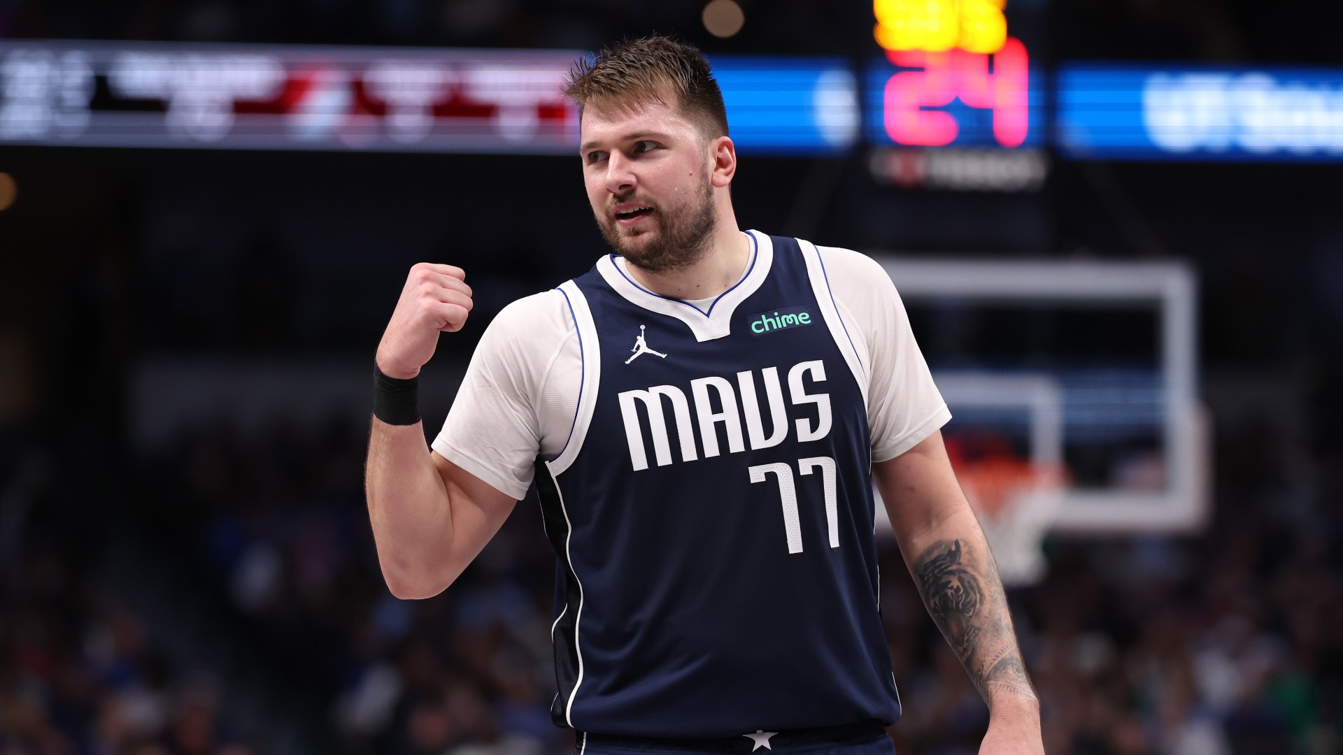 Doncic plays down Mavs return