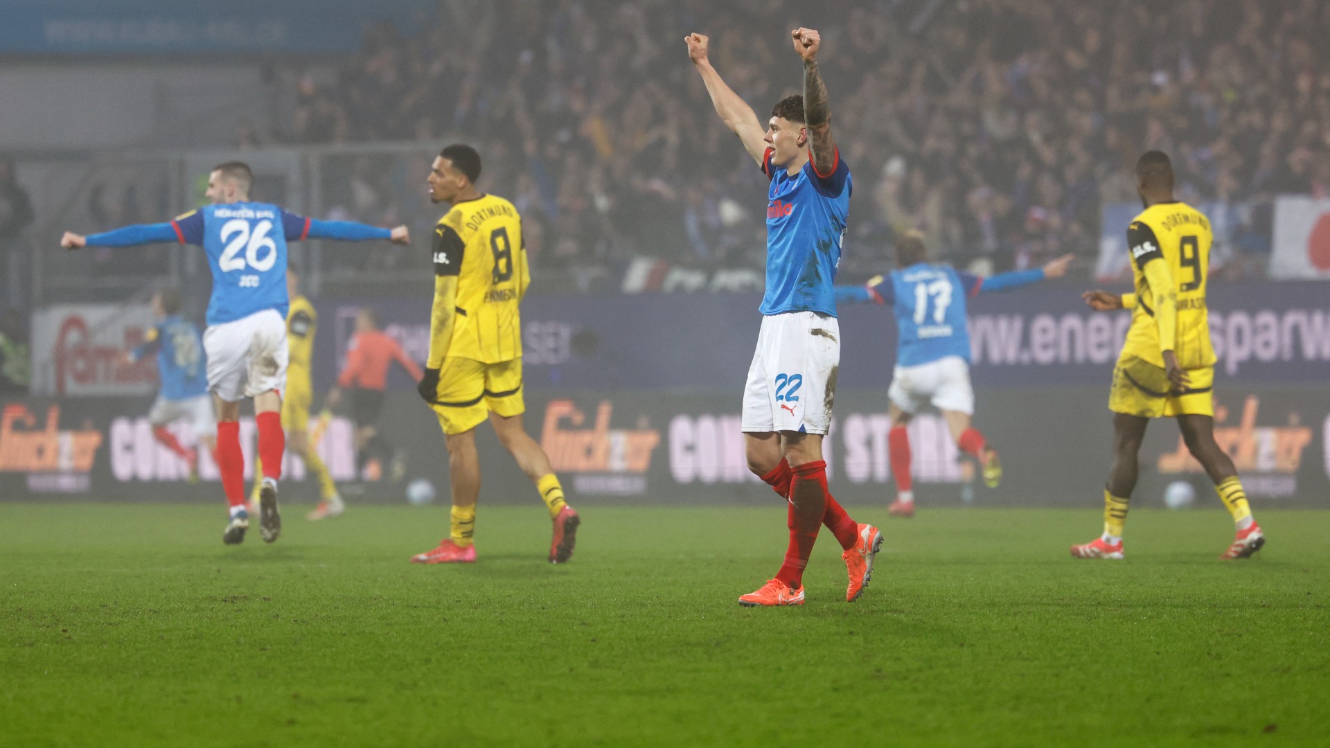 Report: Holstein Kiel 4-2 Dortmund