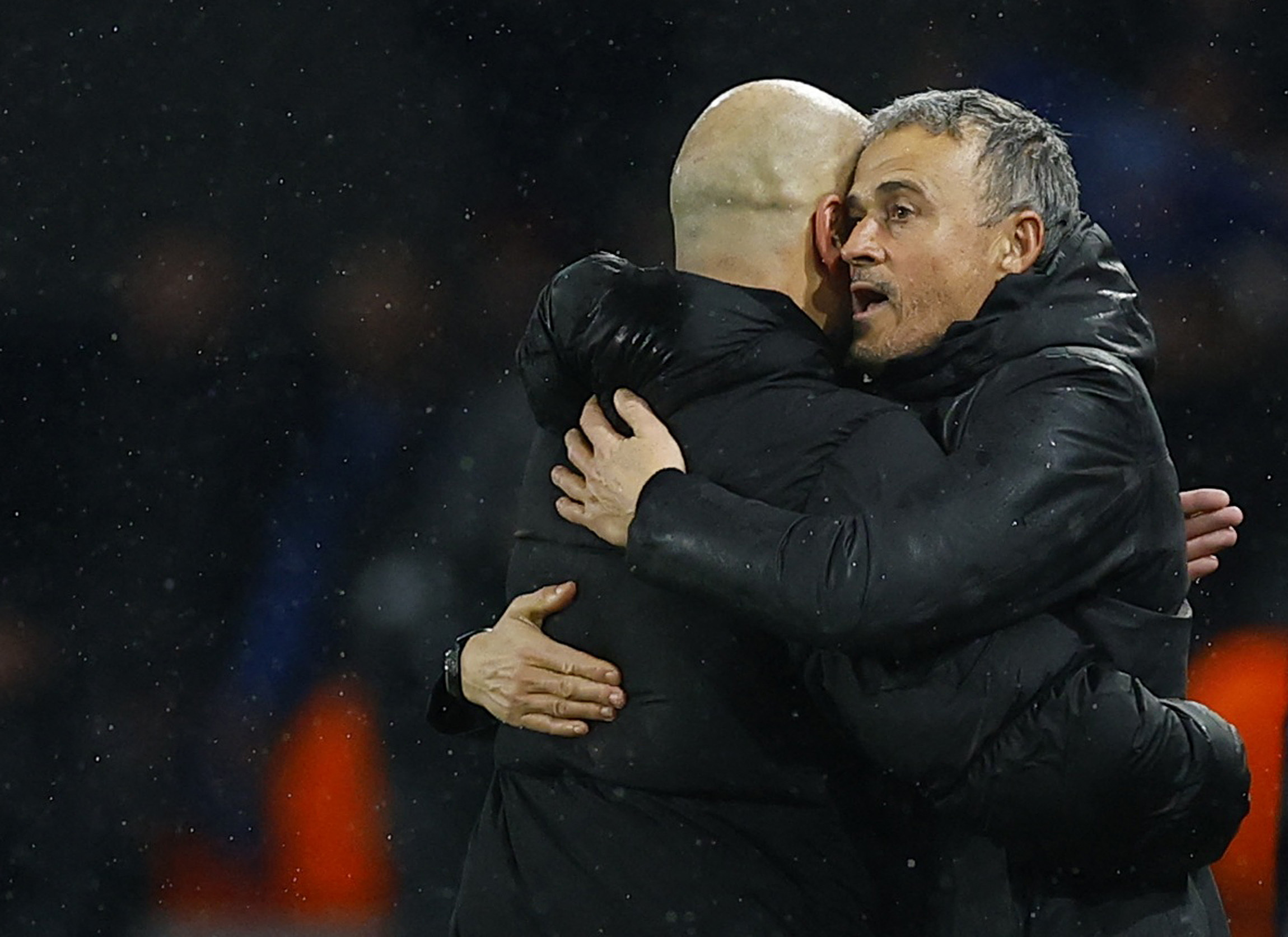 Guardiola et Enrique