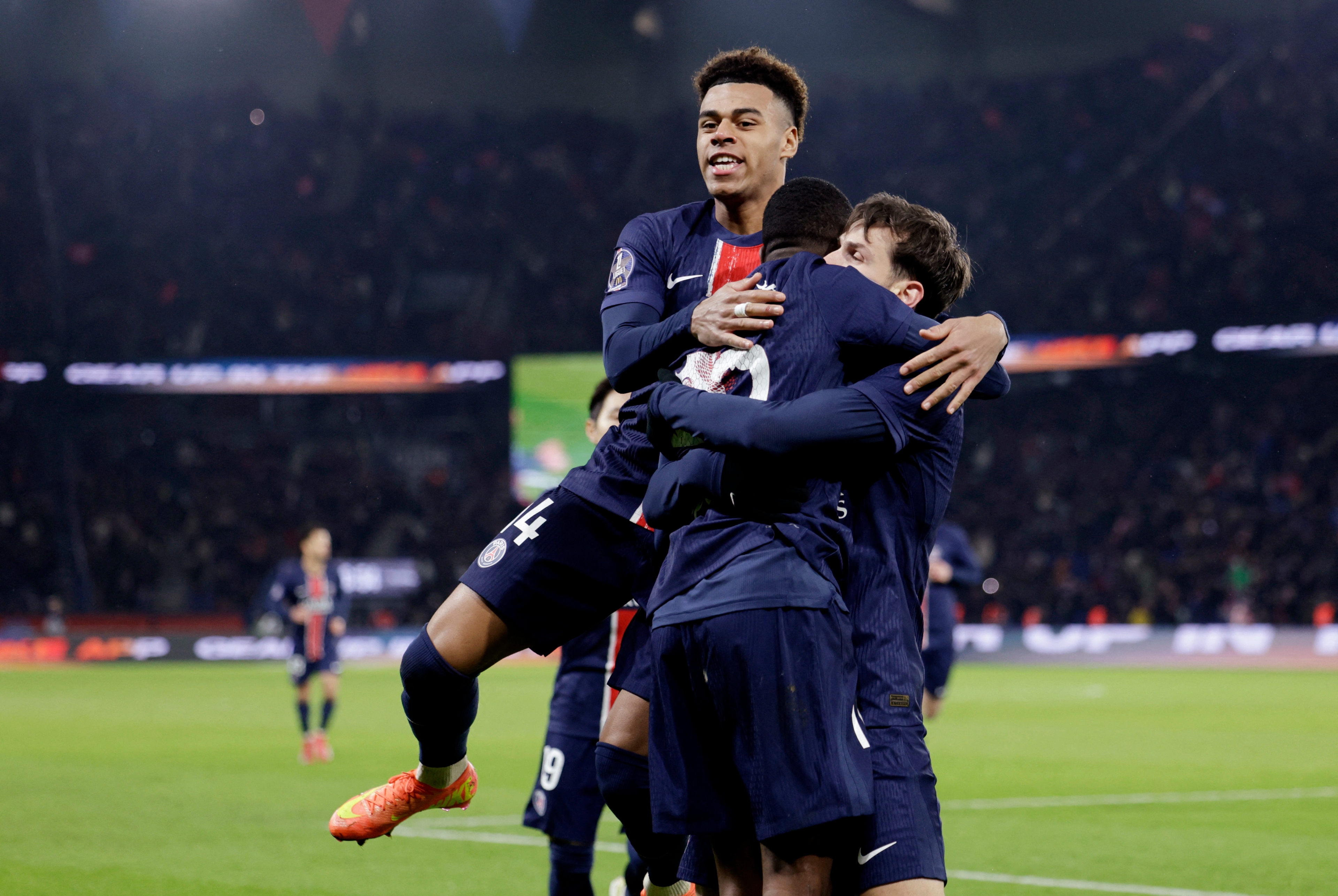 La joie du PSG