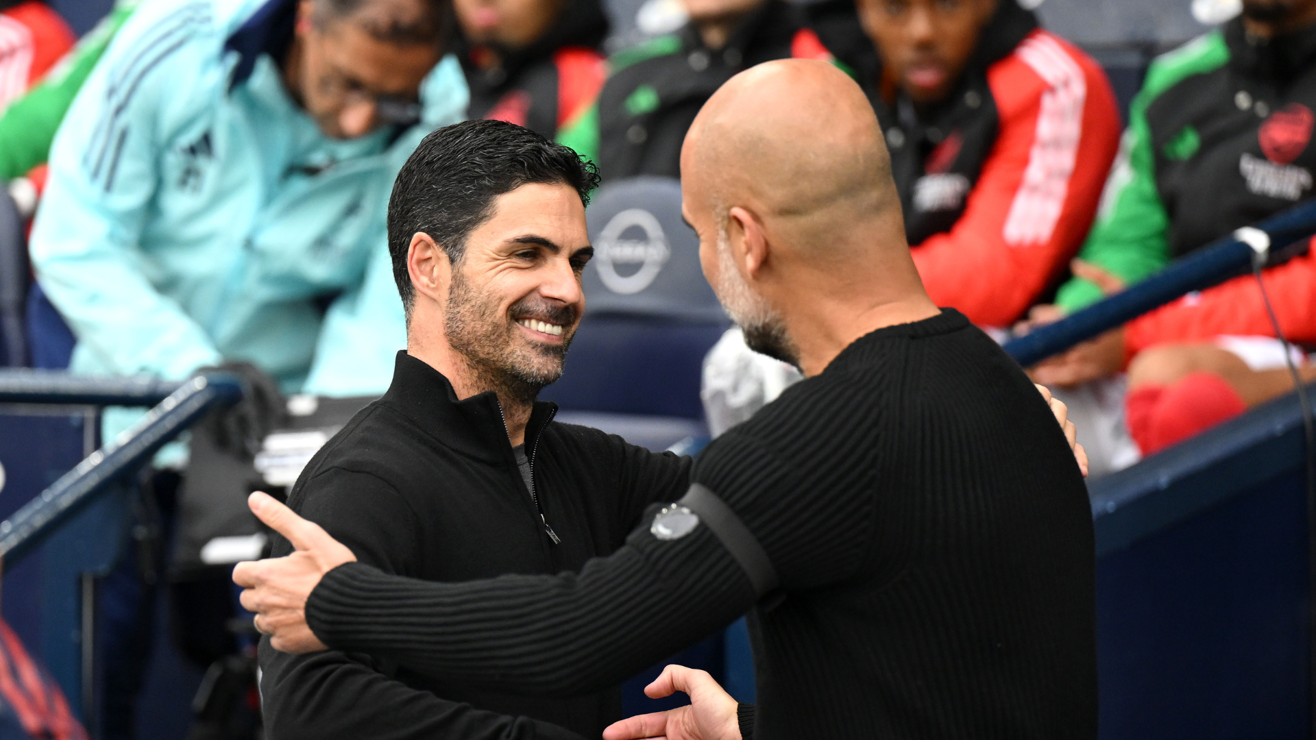 Guardiola dismisses Arteta rift